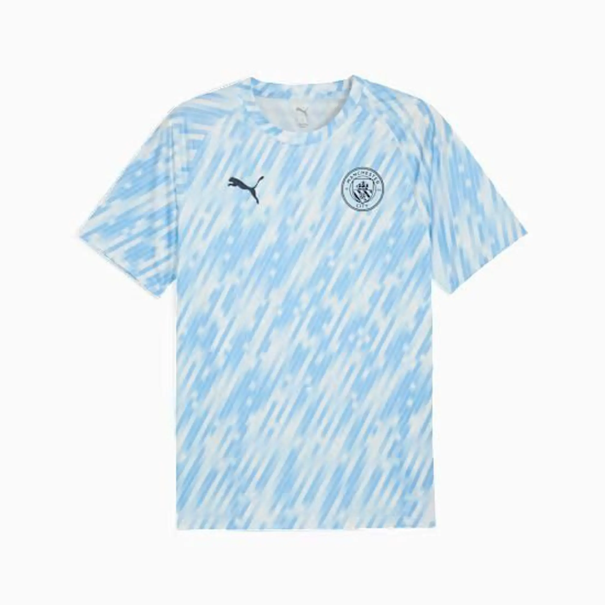 PUMA Manchester City Pre-Match Jersey Men, Silver Sky, size 3XL