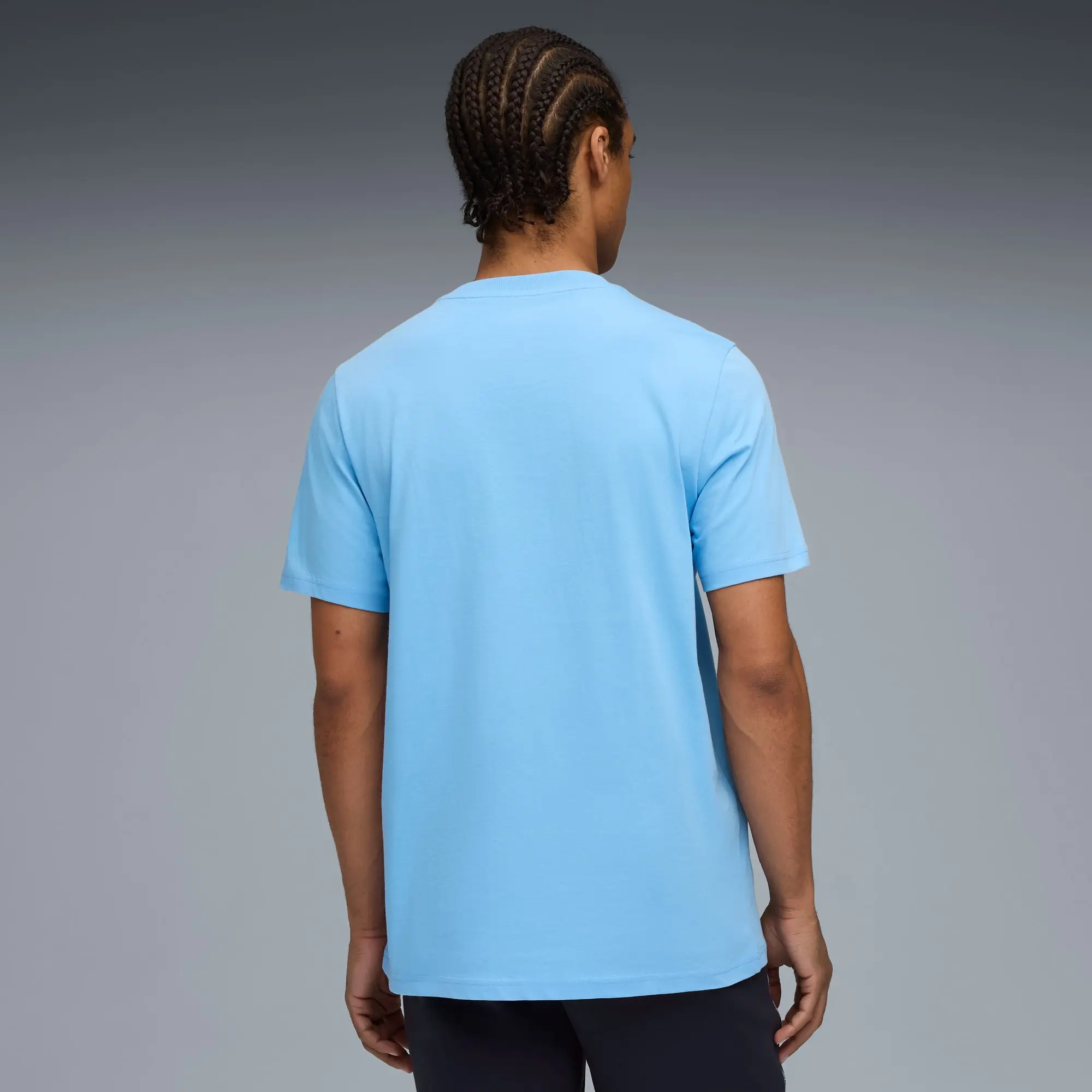 PUMA Manchester City Ftblculture T-Shirt Men, Light Blue/White, size 3XL