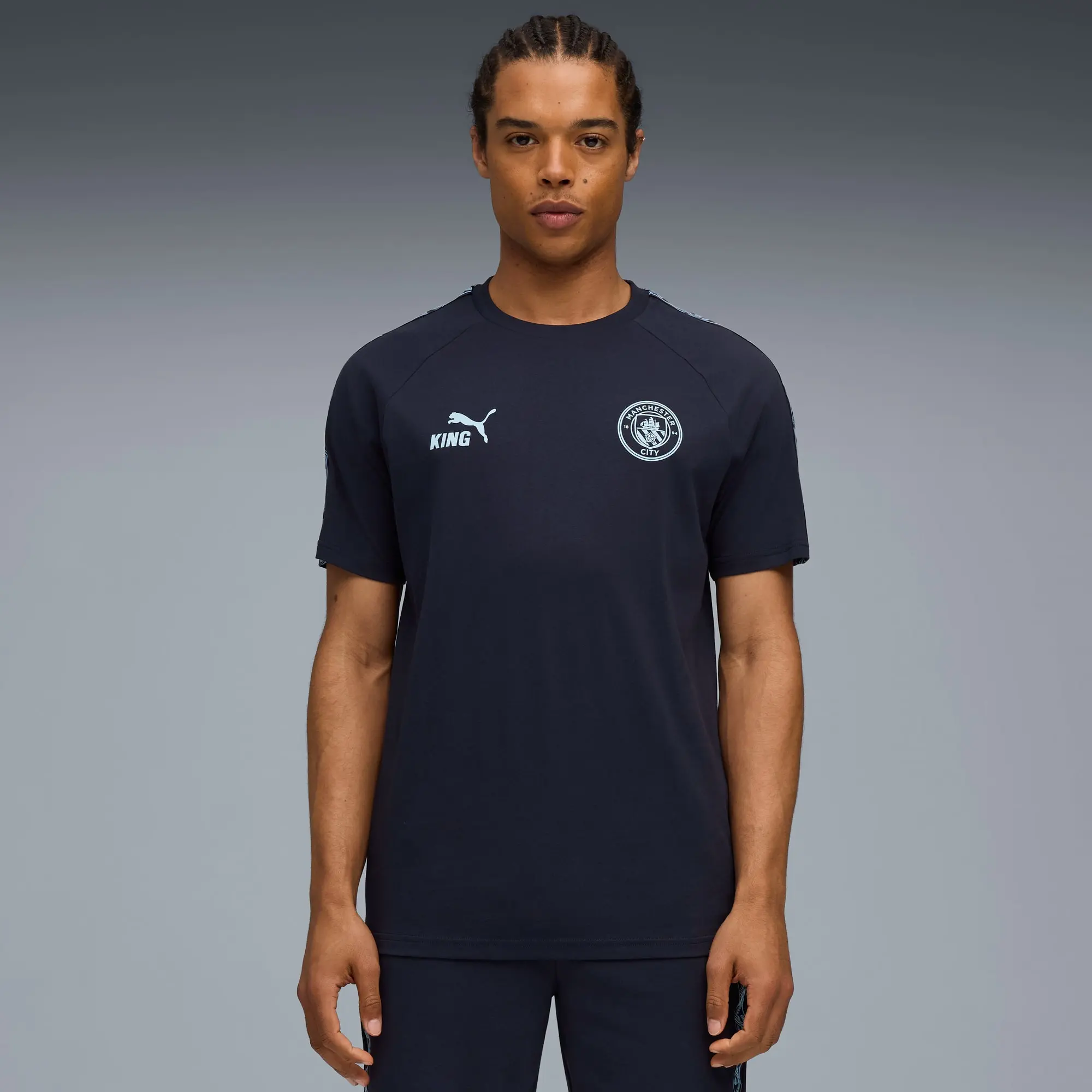 PUMA Manchester City King T-Shirt Men, Dark Blue, size 3XL