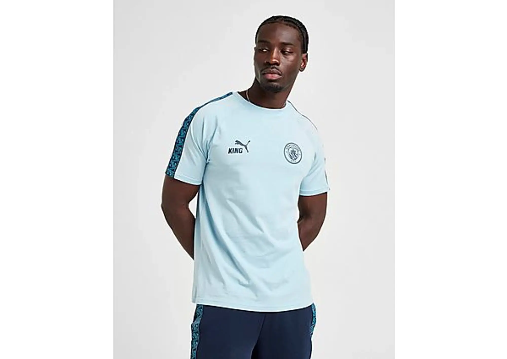 PUMA Manchester City King T-Shirt Men, Dark Blue, size 3XL