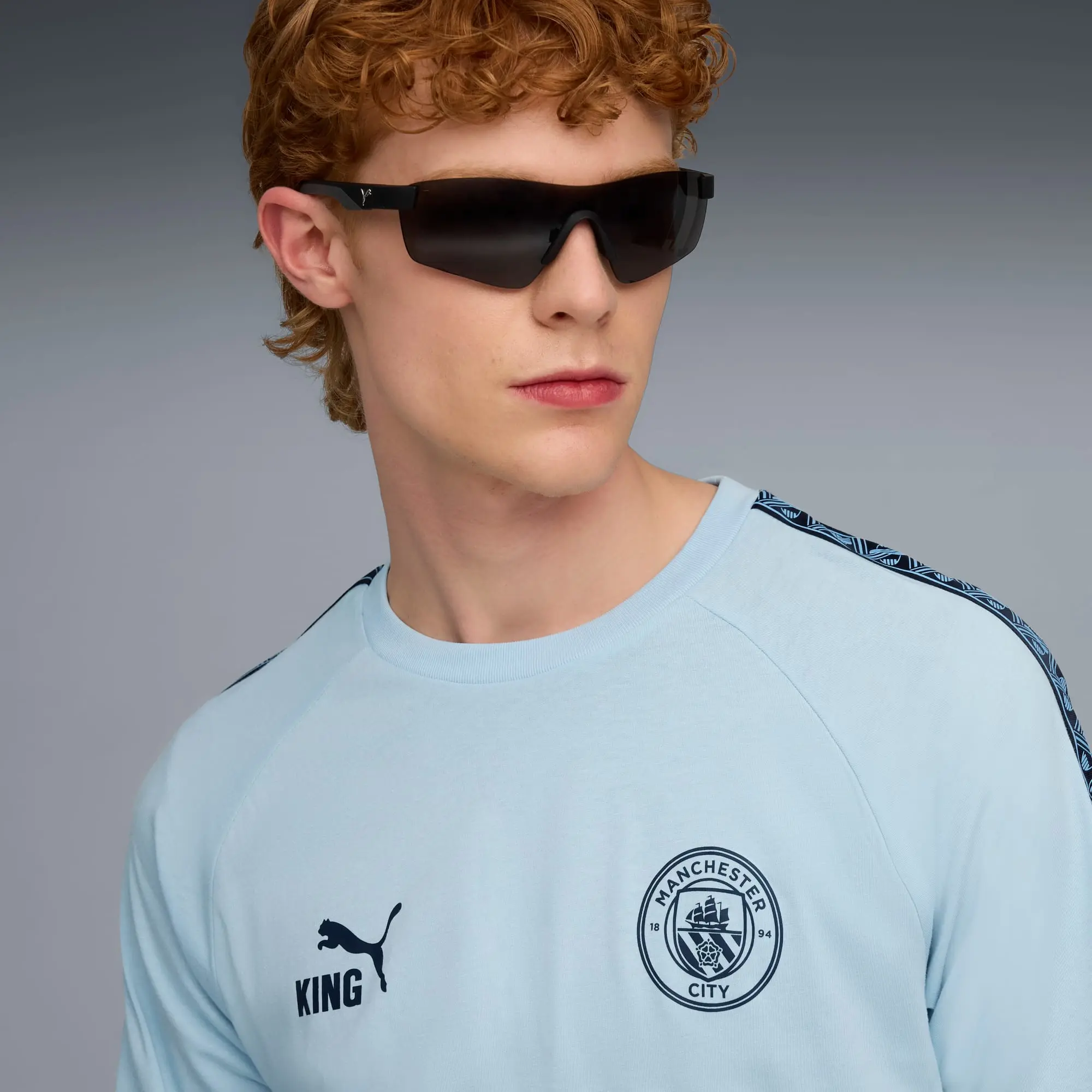 PUMA Manchester City King T-Shirt Men, Dark Blue, size 3XL