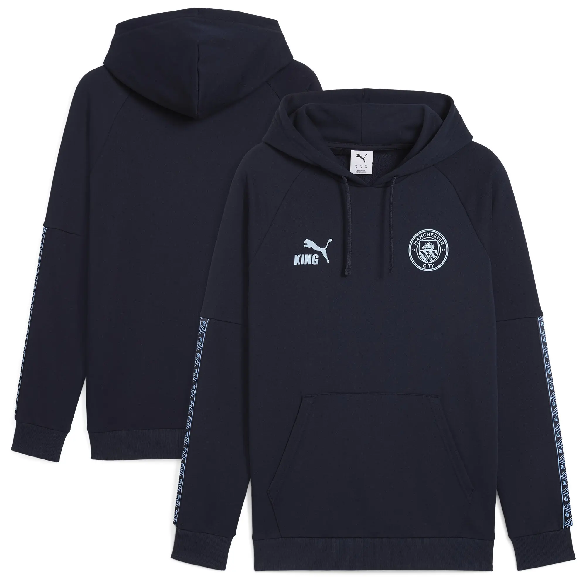 PUMA Manchester City King Hoodie Men, Dark Blue, size 3XL