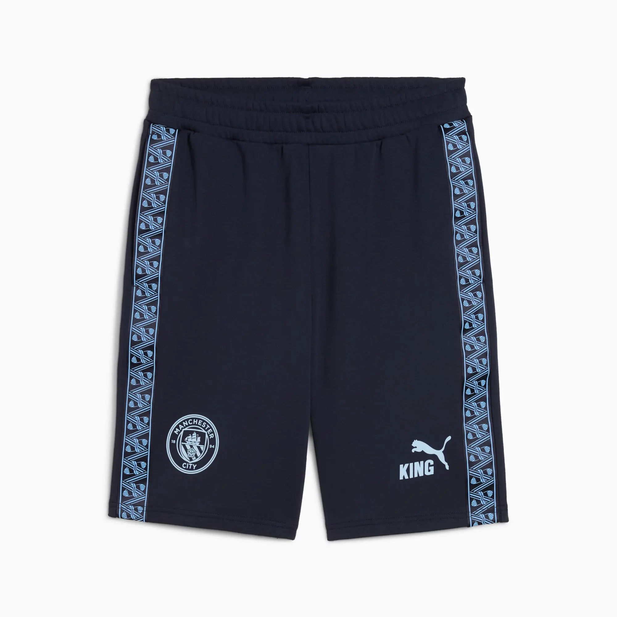 PUMA Manchester City King Sweat Shorts Men, Dark Blue, size 3XL