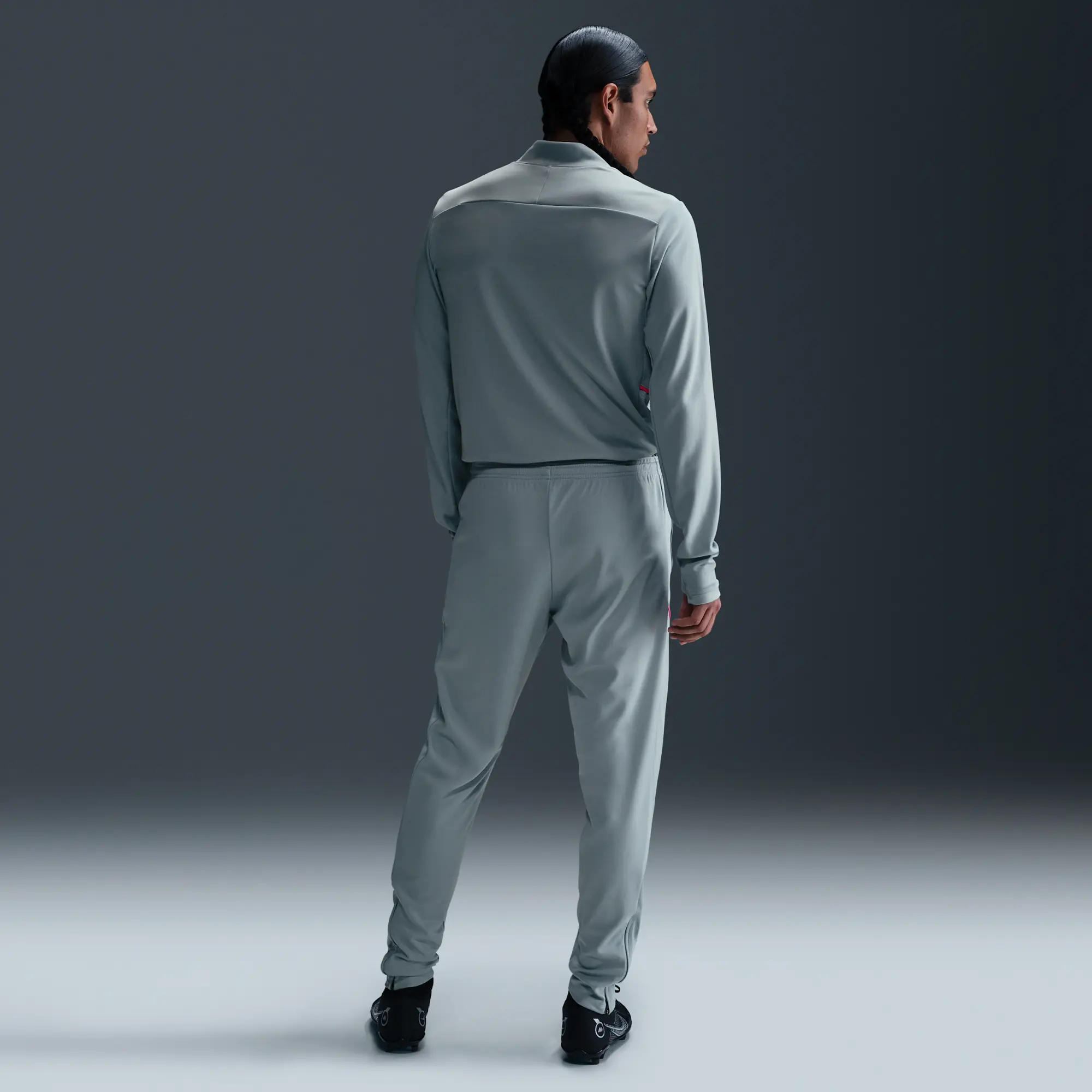 Nike Academy Men's Dri-FIT Football Pants - Grey - Polyester