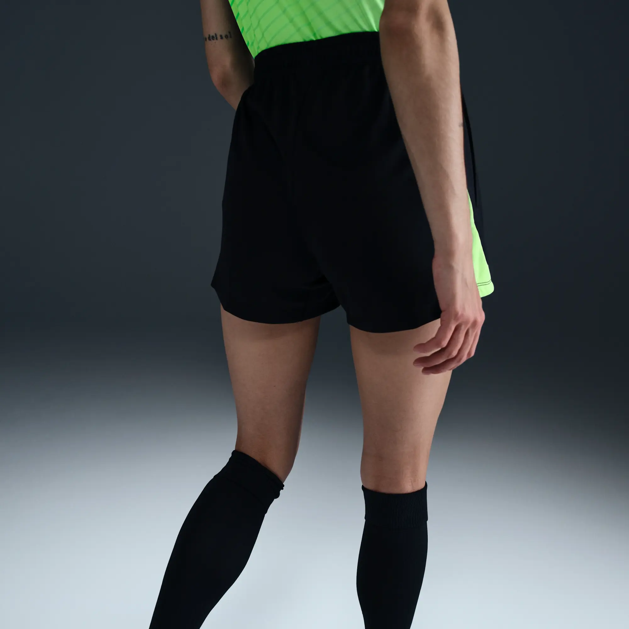 Australia Academy Pro Women's Nike Dri-FIT Football Knit Shorts - Black - Polyester