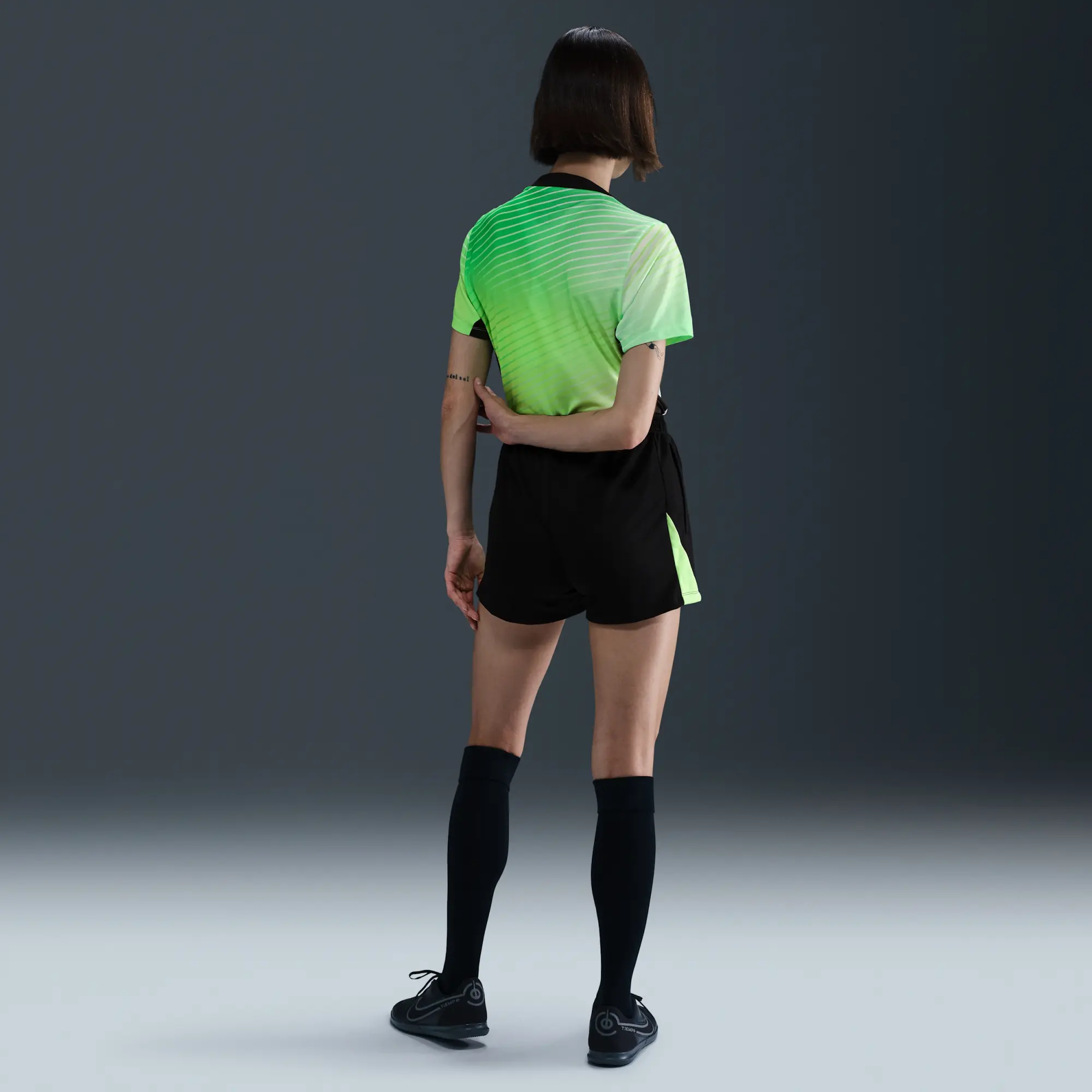 Australia Academy Pro Women's Nike Dri-FIT Football Knit Shorts - Black - Polyester