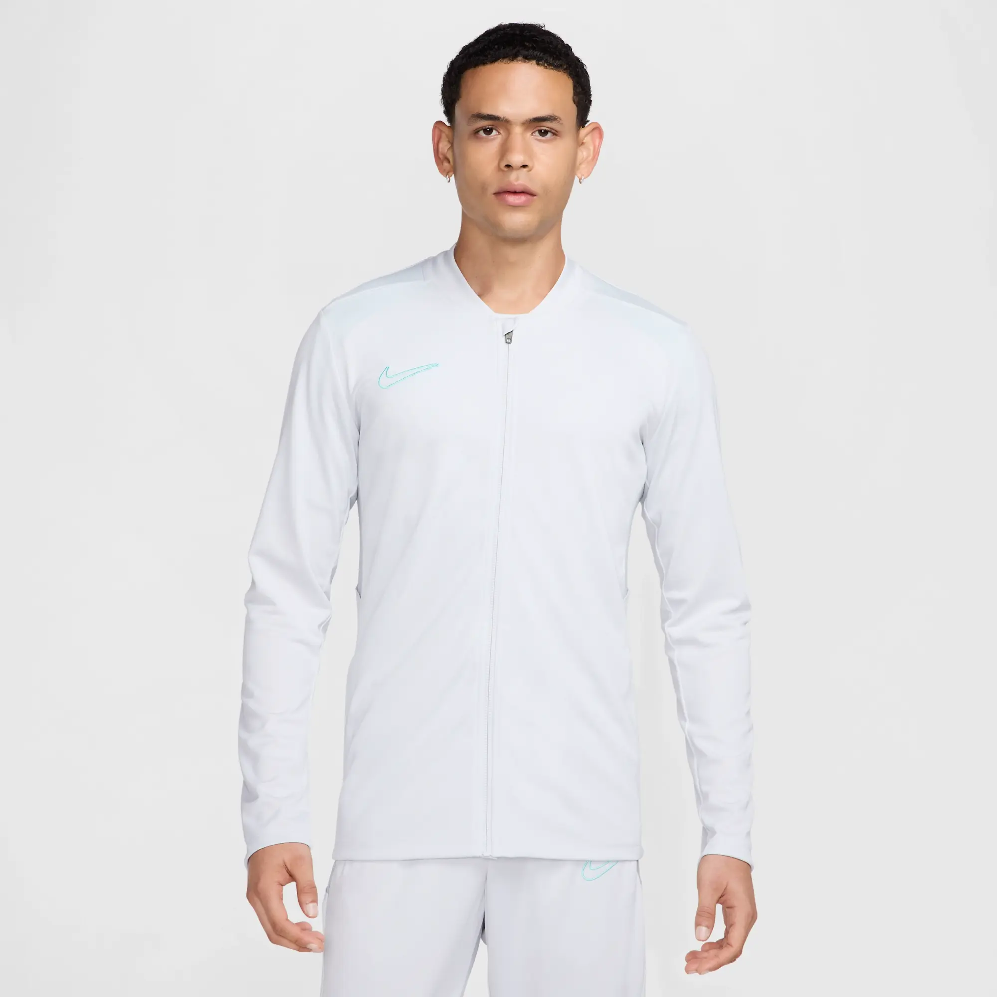 Nike Academy Men's Dri-FIT Football Tracksuit - Grey - Polyester