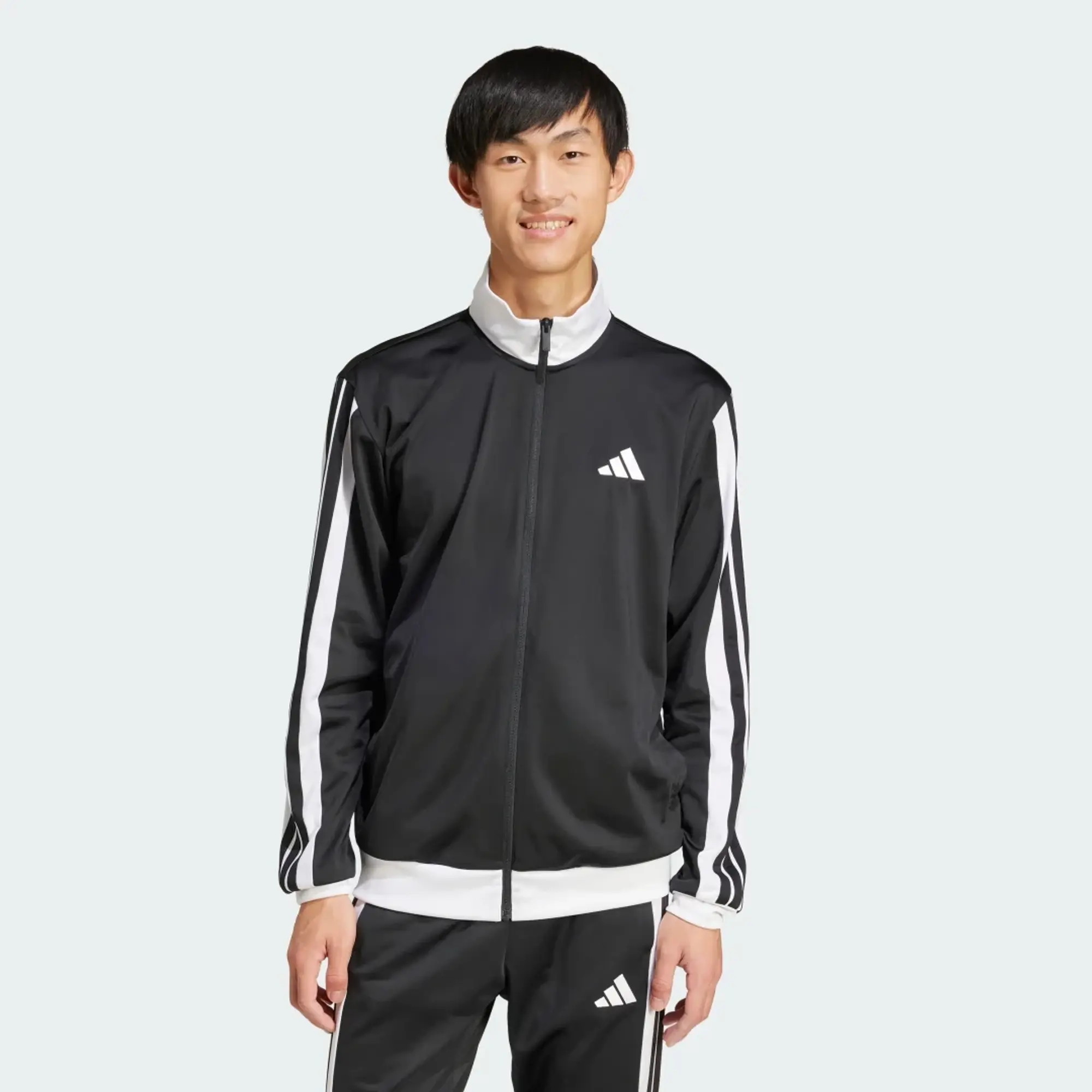 adidas 3-Stripes Tricot Regular Fit Colorblock Track Jacket
