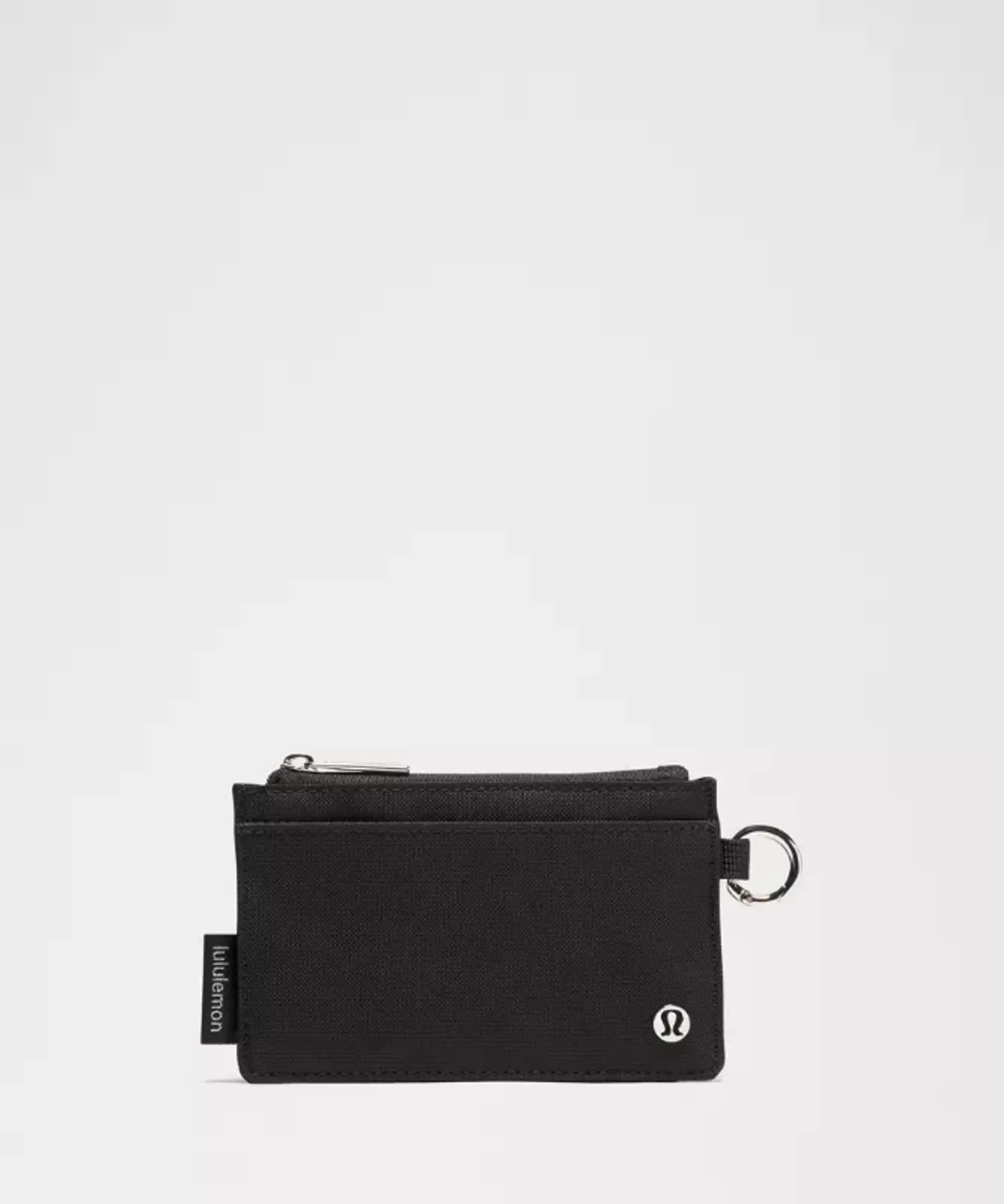 lululemon – Clippable Card Case Wallet – Color Black