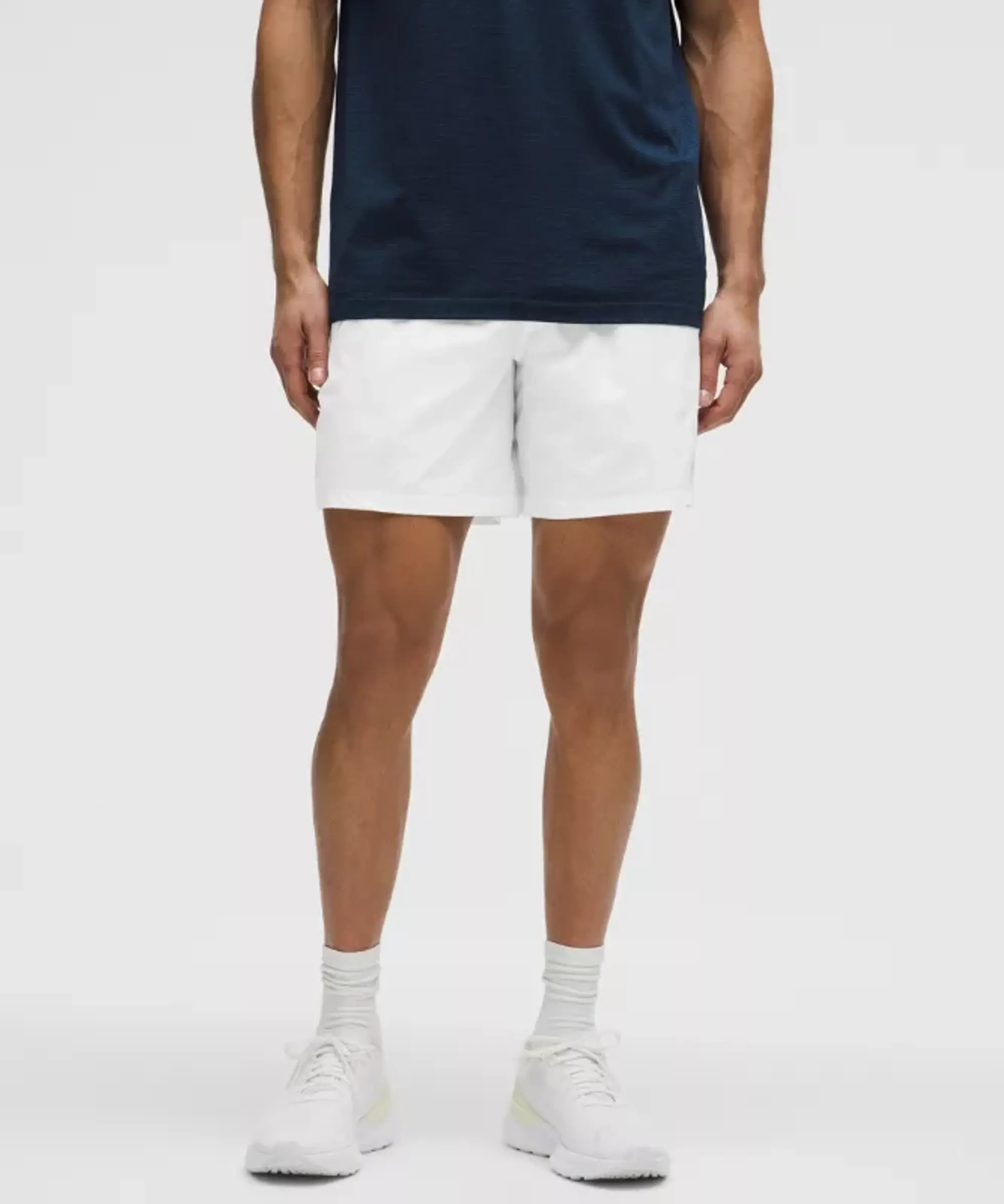 lululemon – Men's Pace Breaker Linerless Shorts – 7" – Color White – Size L
