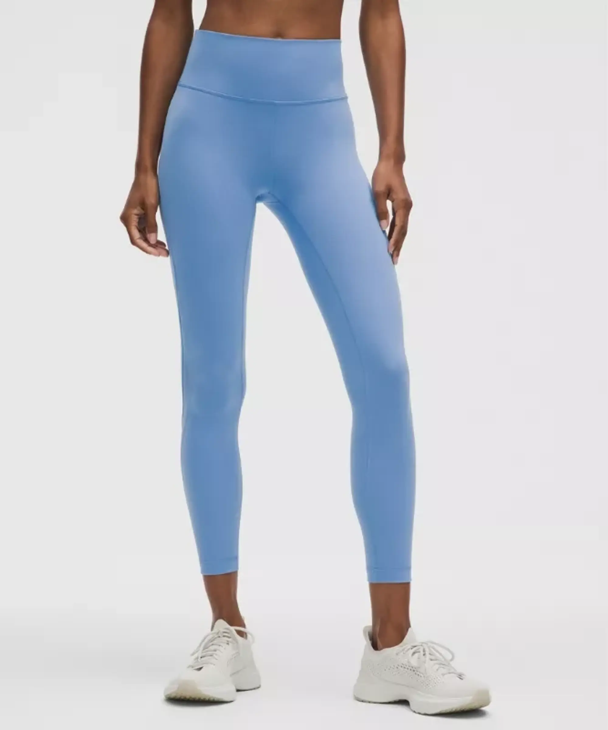 lululemon – Women's Wunder Train Mesh Panel High-Rise Tight Leggings – 25" – Color Blue – Size 0