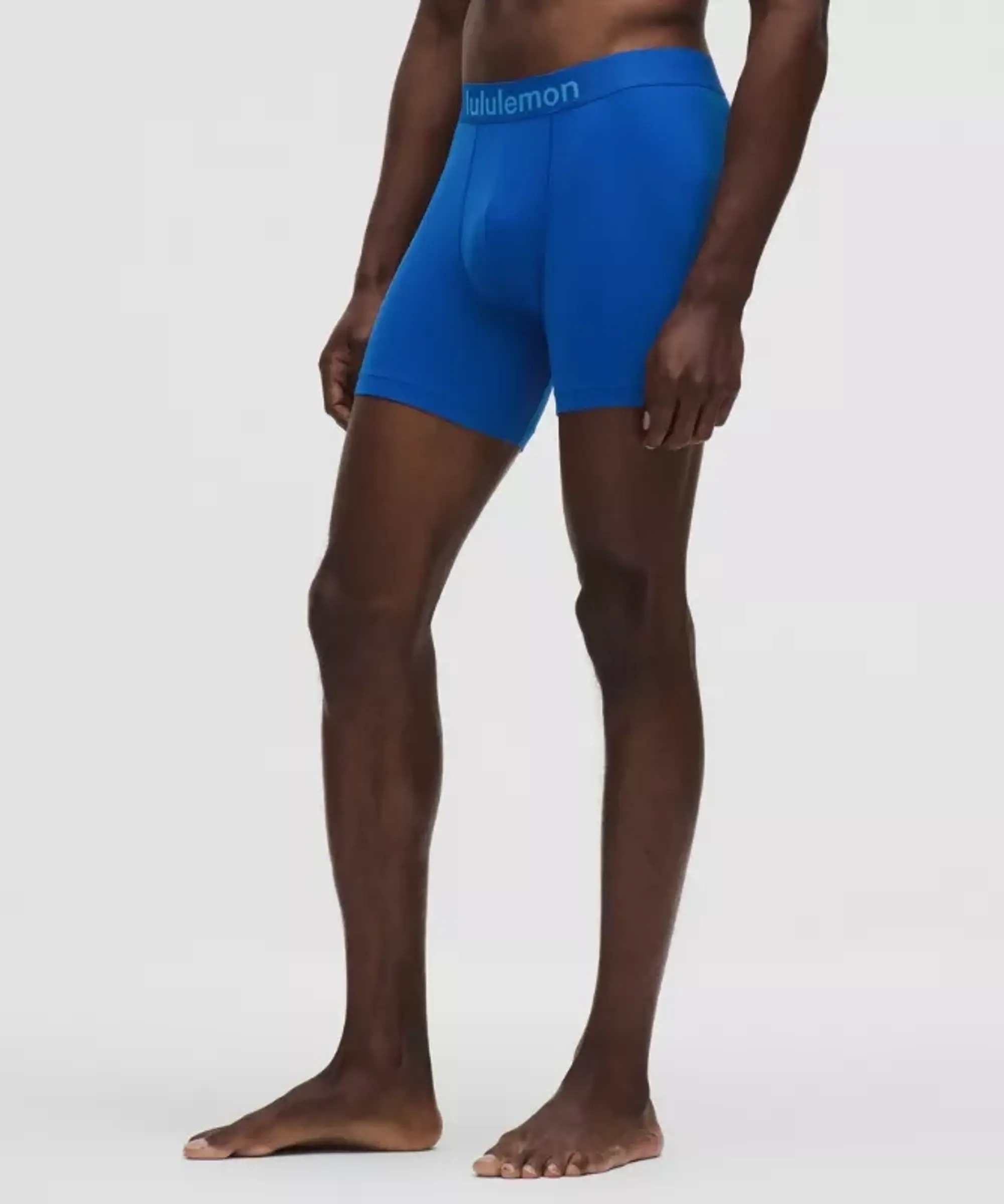 lululemon – Men's Soft Stretch Active Boxers Briefs – 5" – Color Blue – Size L