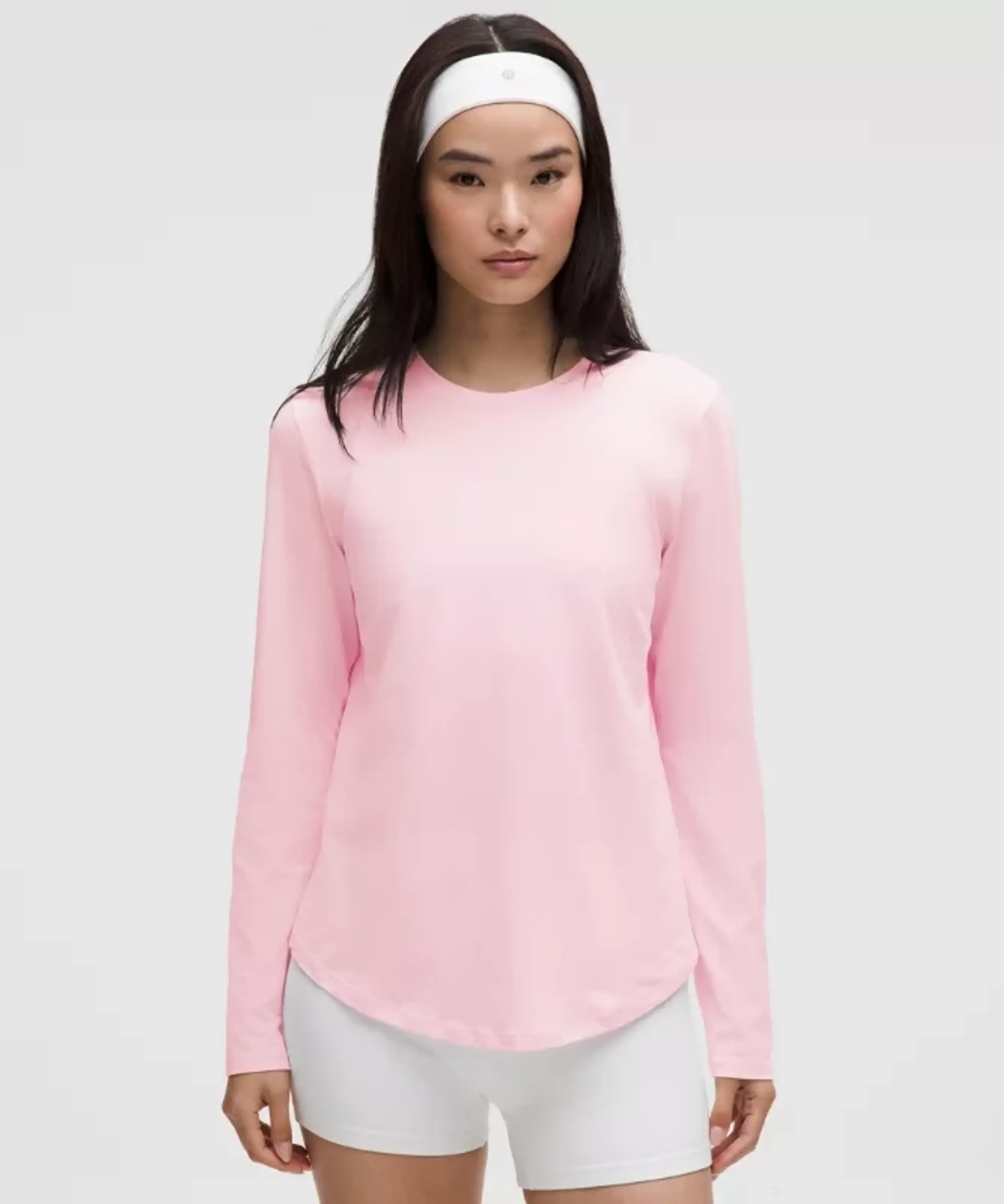 lululemon – Women's Love Long-Sleeve Shirt – Color Pink – Size 0