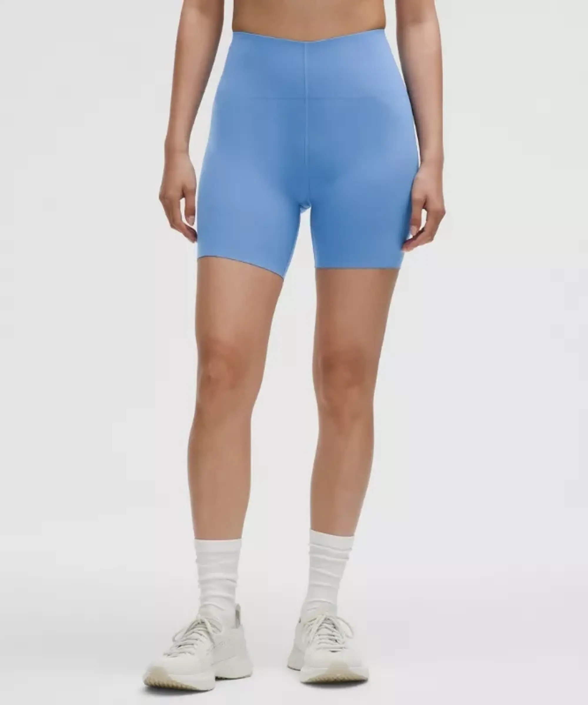lululemon – Women's Glow Up Super-High-Rise Shorts – 6" – Color Blue – Size 0