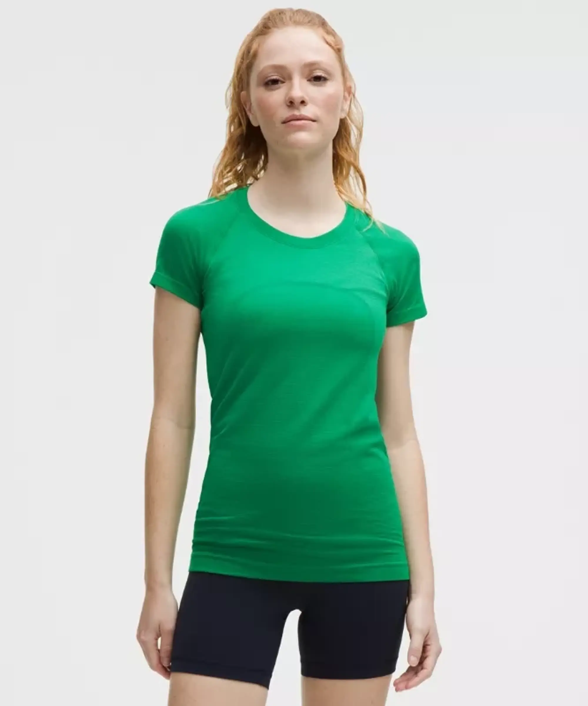 lululemon – Women's Swiftly Tech Short-Sleeve Shirt 2.0 Hip Length – Color Green – Size 0