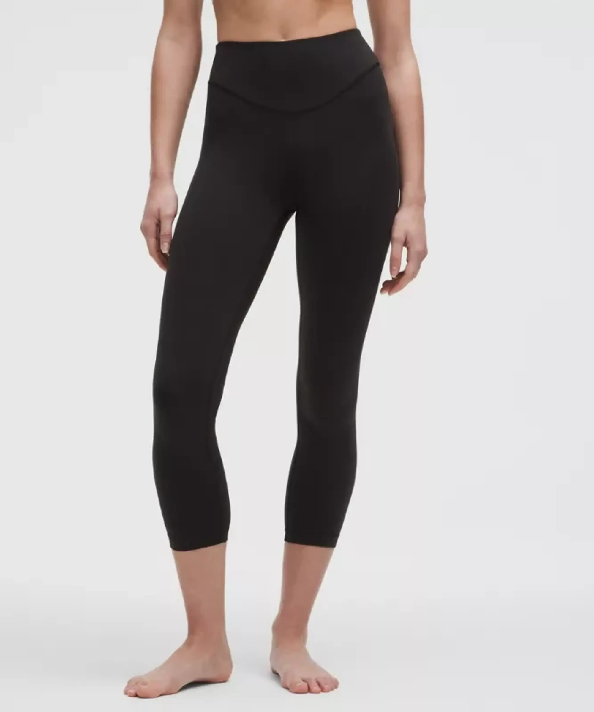 lululemon – Women's Wunder Under High-Rise Crop Leggings – 23" – Color Black – Size 0