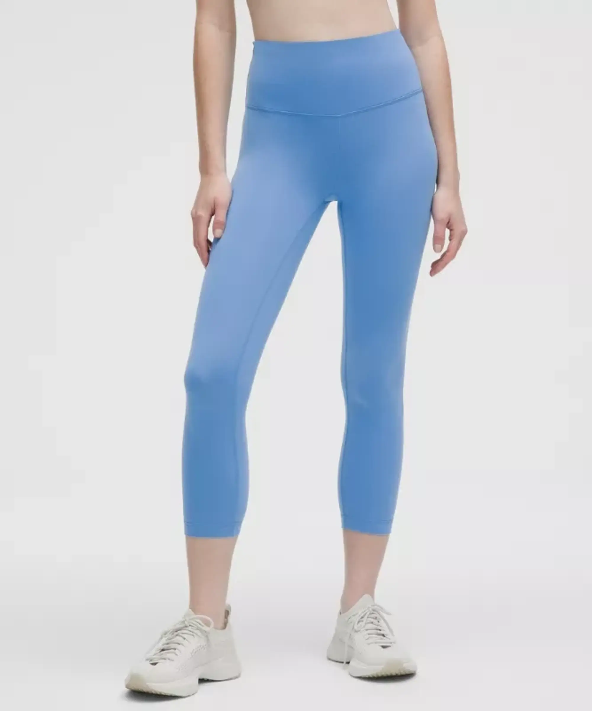 lululemon – Women's Wunder Train High-Rise Crop Leggings – 23" – Color Blue – Size 0
