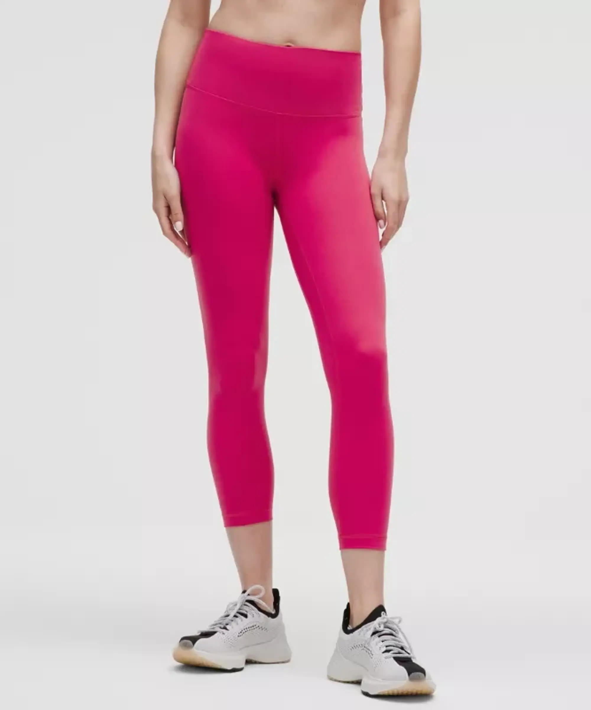 lululemon – Women's Wunder Train High-Rise Crop Leggings – 23" – Color Pink – Size 0