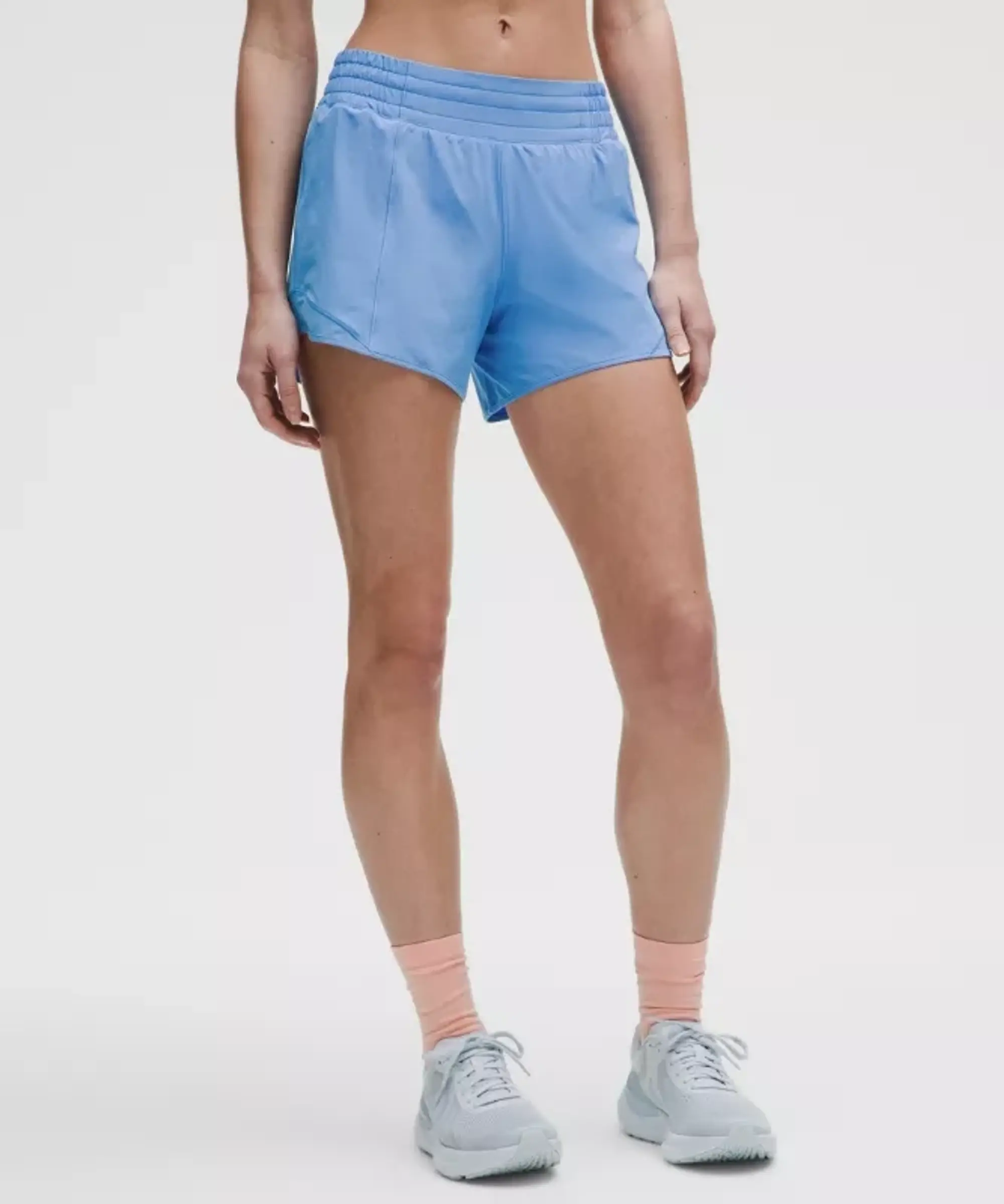 lululemon – Women's Hotty Hot High-Rise Lined Shorts – 4" – Color Blue – Size 0