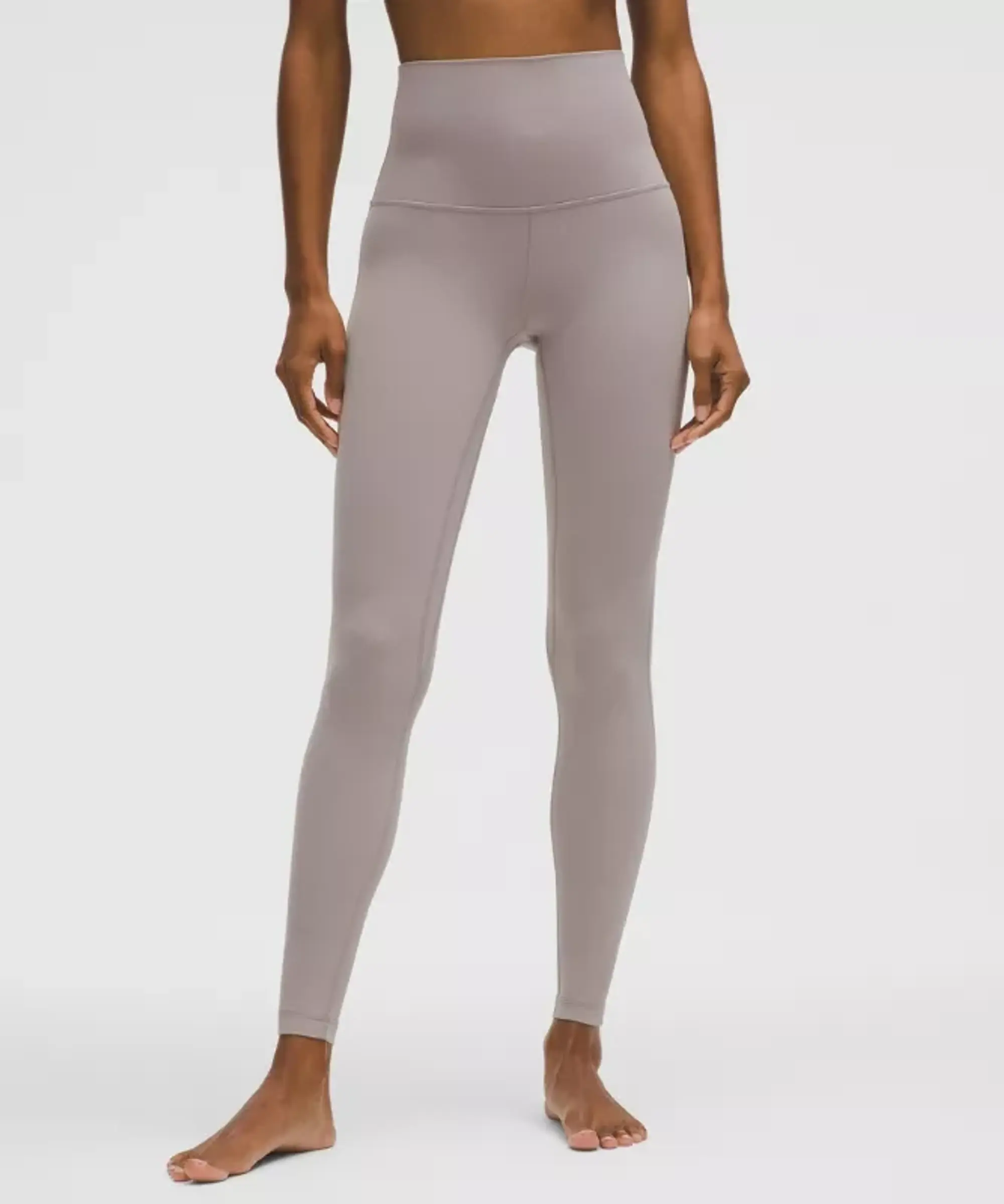 lululemon – Women's Align Super-High-Rise Pants – 28" – Color Grey – Size 0