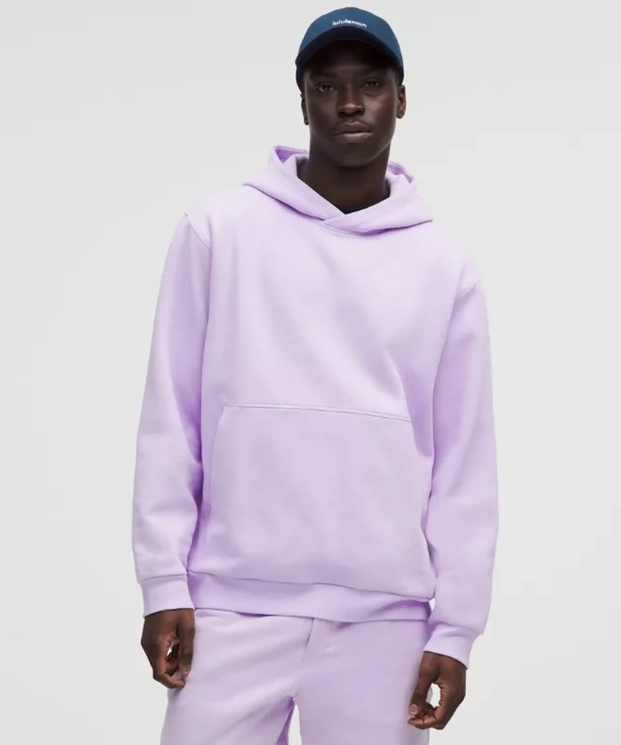 lululemon – Men's Steady State Pullover Hoodie – Color Purple – Size L