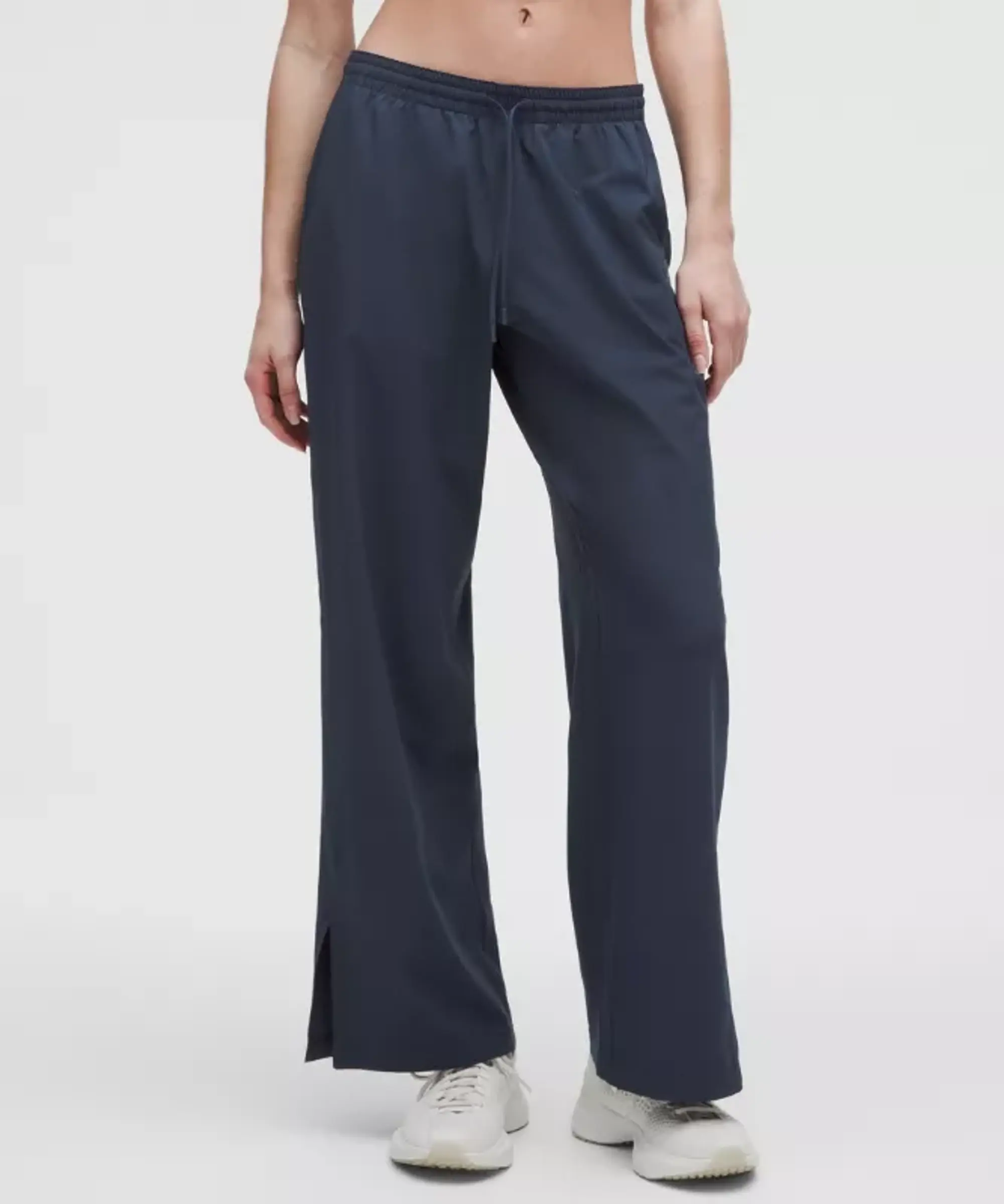 lululemon – Women's Court Rival Wide-Leg Track Pants Regular – Color Blue – Size 0
