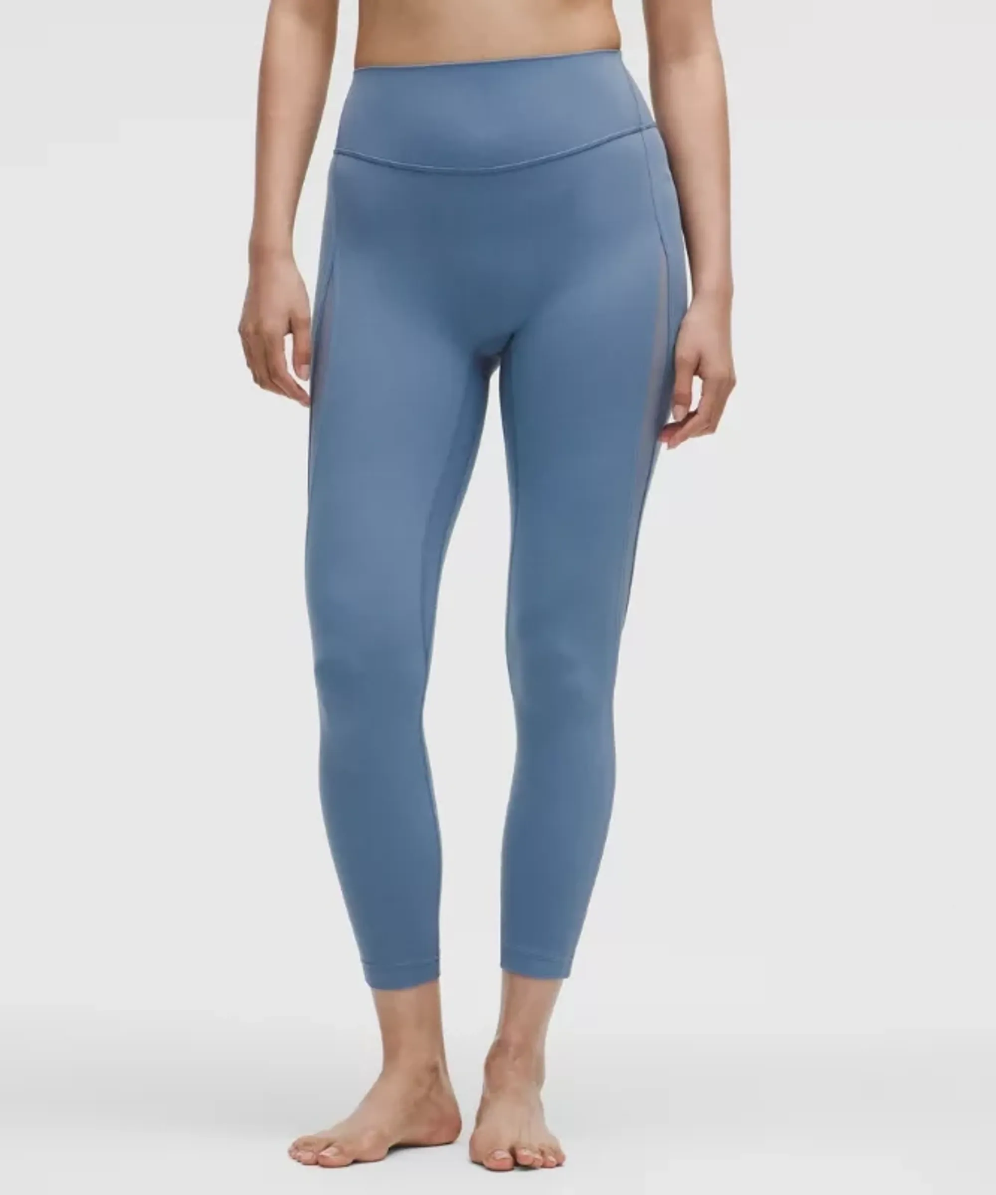 lululemon – Women's Nulu High-Rise Mesh-Panel Tight Leggings – 25" – Color Blue – Size 0