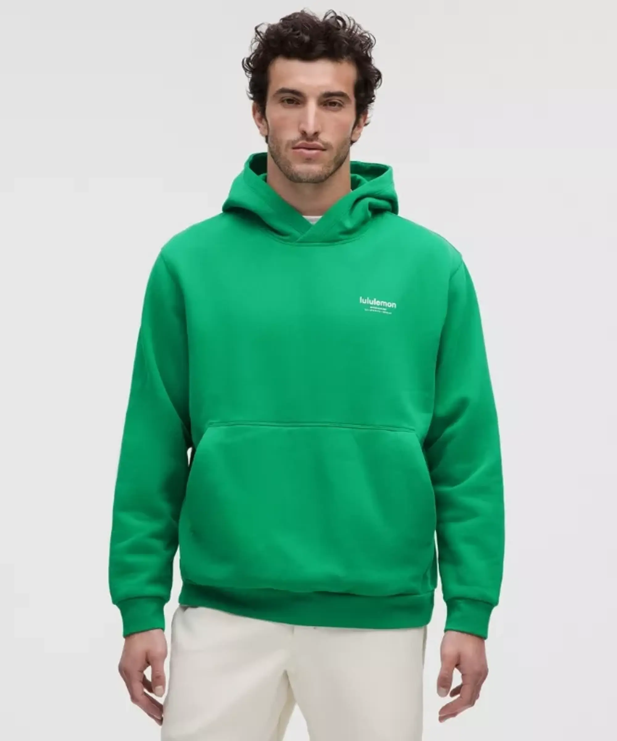 lululemon – Men's Steady State Pullover Hoodie Graphic – Color Green – Size L