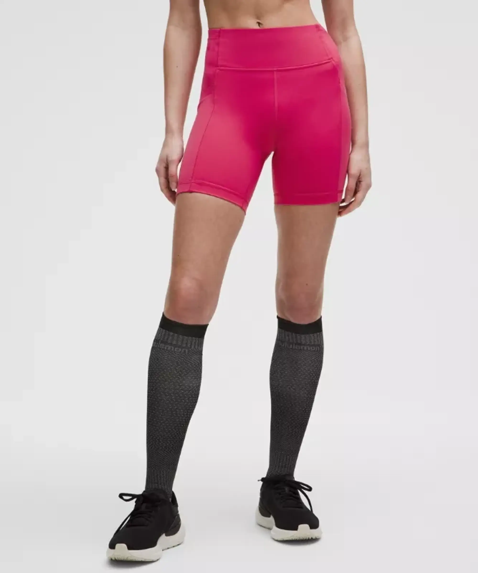 lululemon – Women's Swift Speed High-Rise Shorts – 6" – Color Pink – Size 0