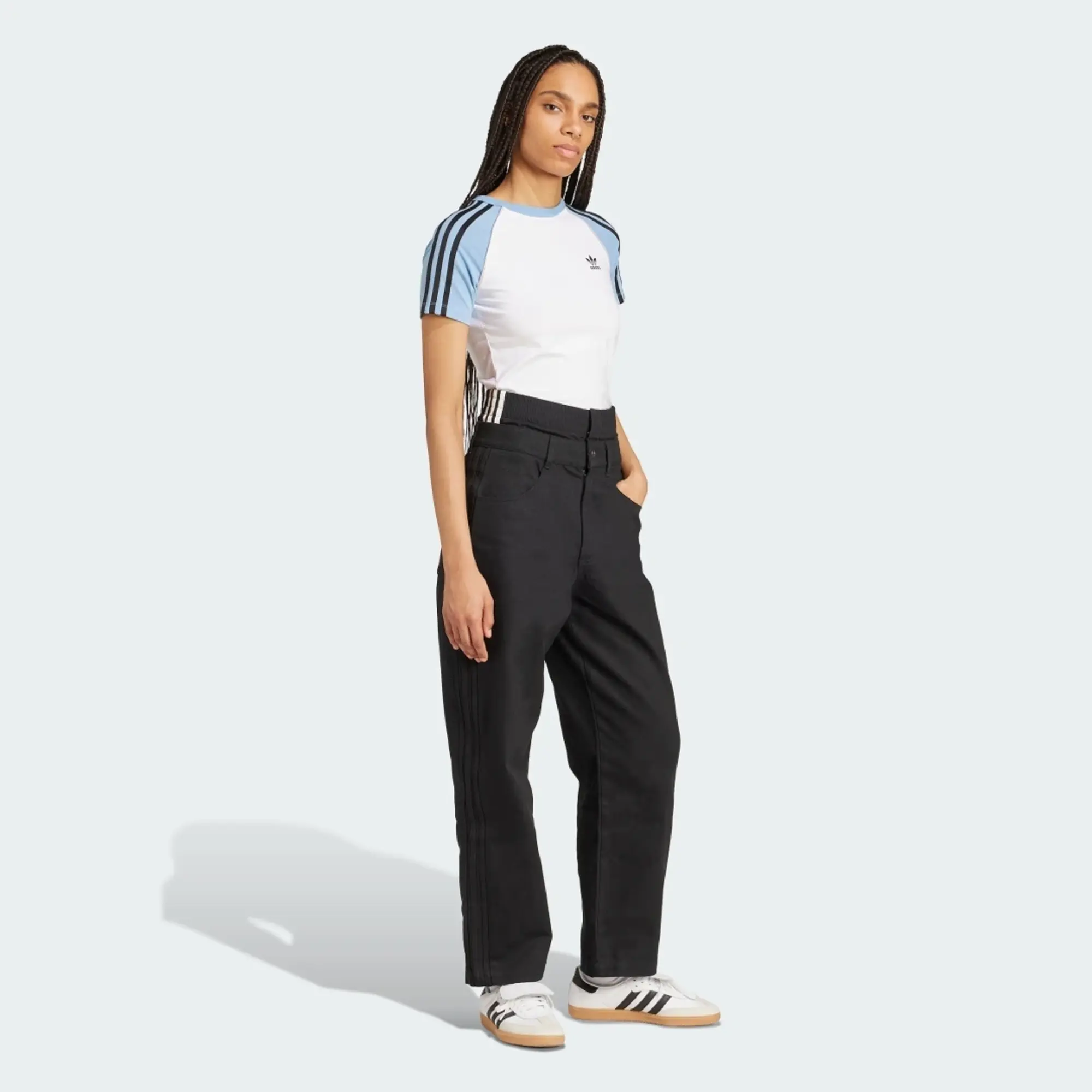 adidas Originals adidas Adicolor 3-Stripes Raglan Slim T-Shirt