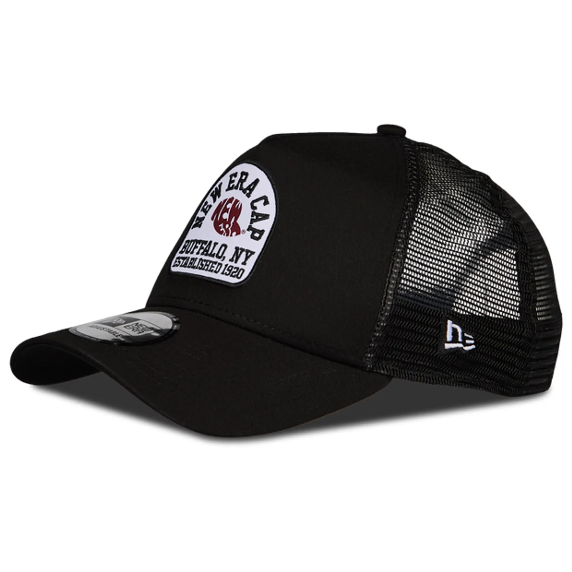 New Era Trucker Unisex Caps - Black