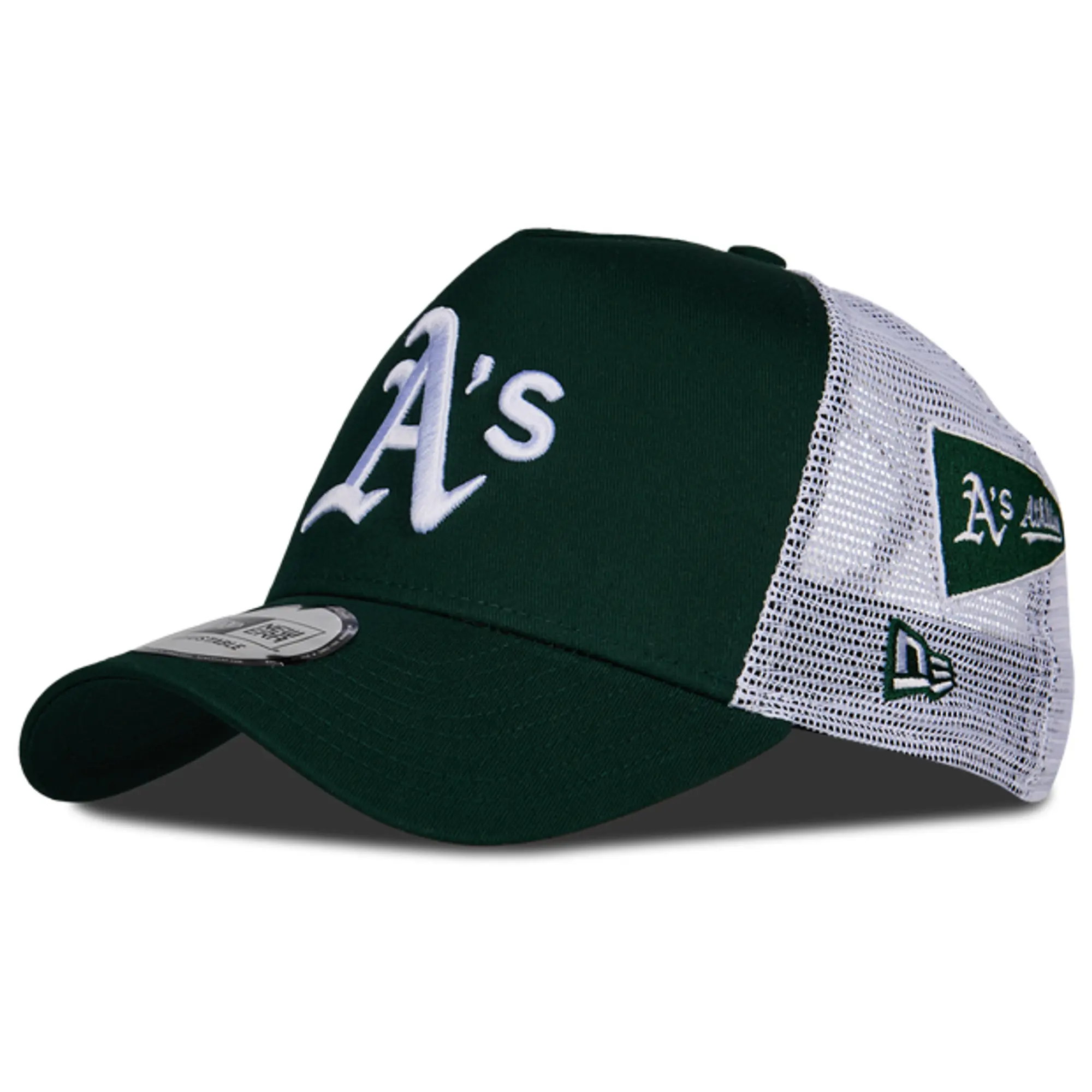 New Era Trucker Unisex Caps - Green