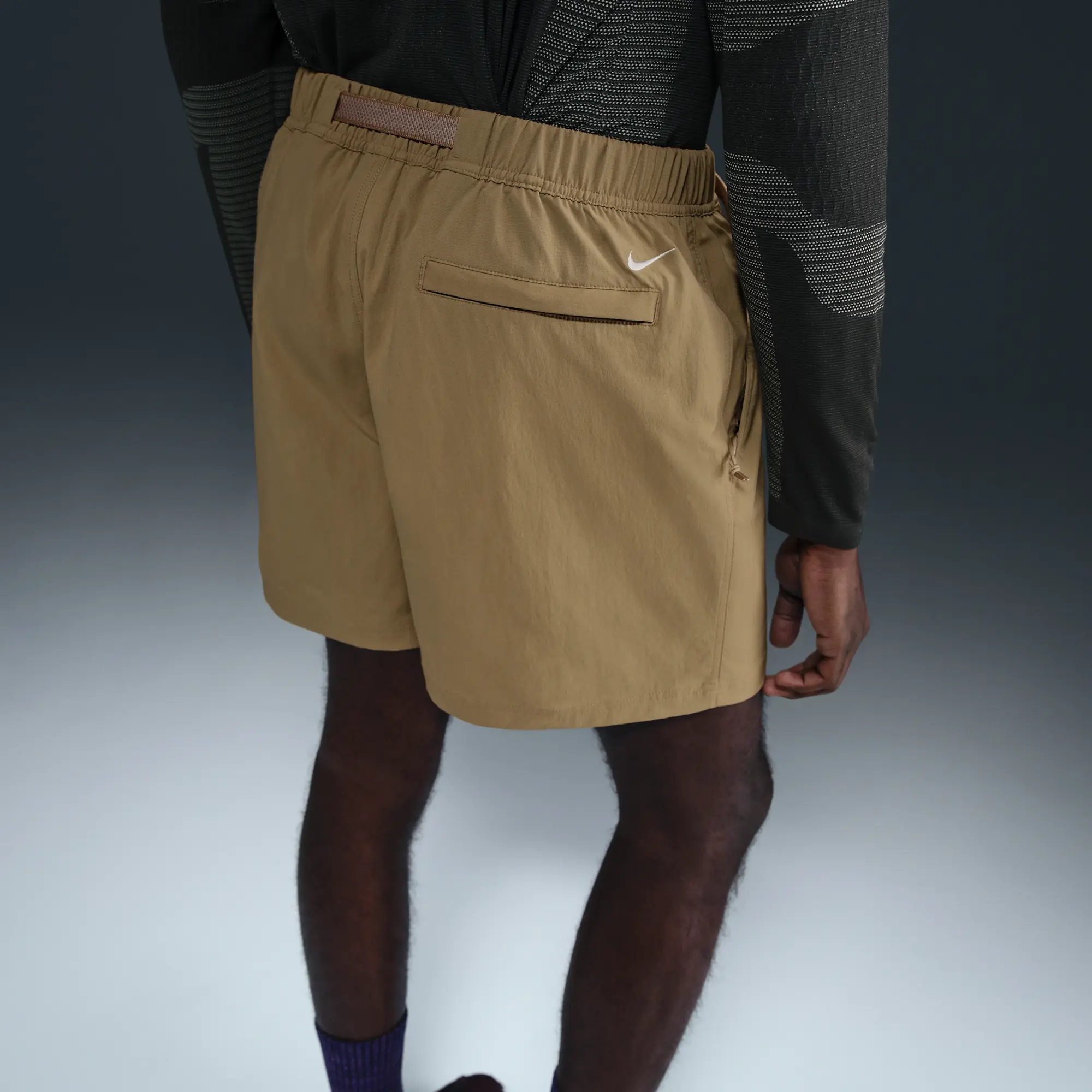 Nike ACG Men's Hiking Shorts - Brown - Nylon/Elastane