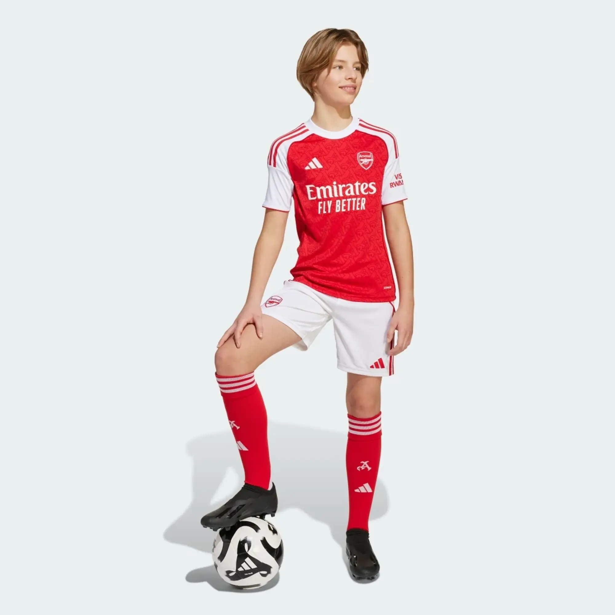 adidas Arsenal 25/26 Home Shorts Kids