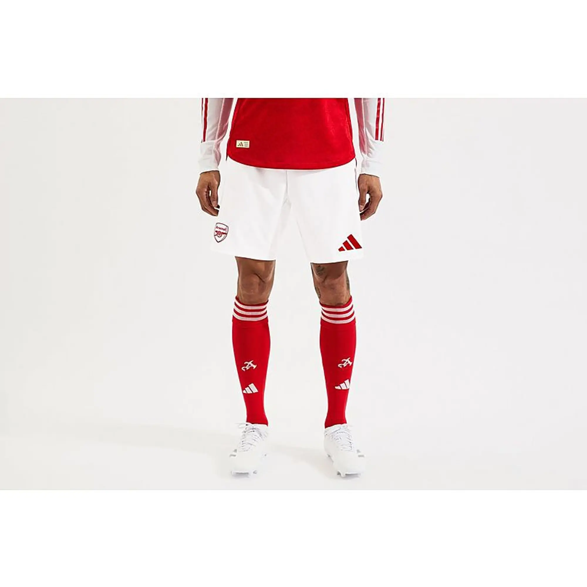Arsenal adidas 25/26 Authentic Home Shorts, Multicolor