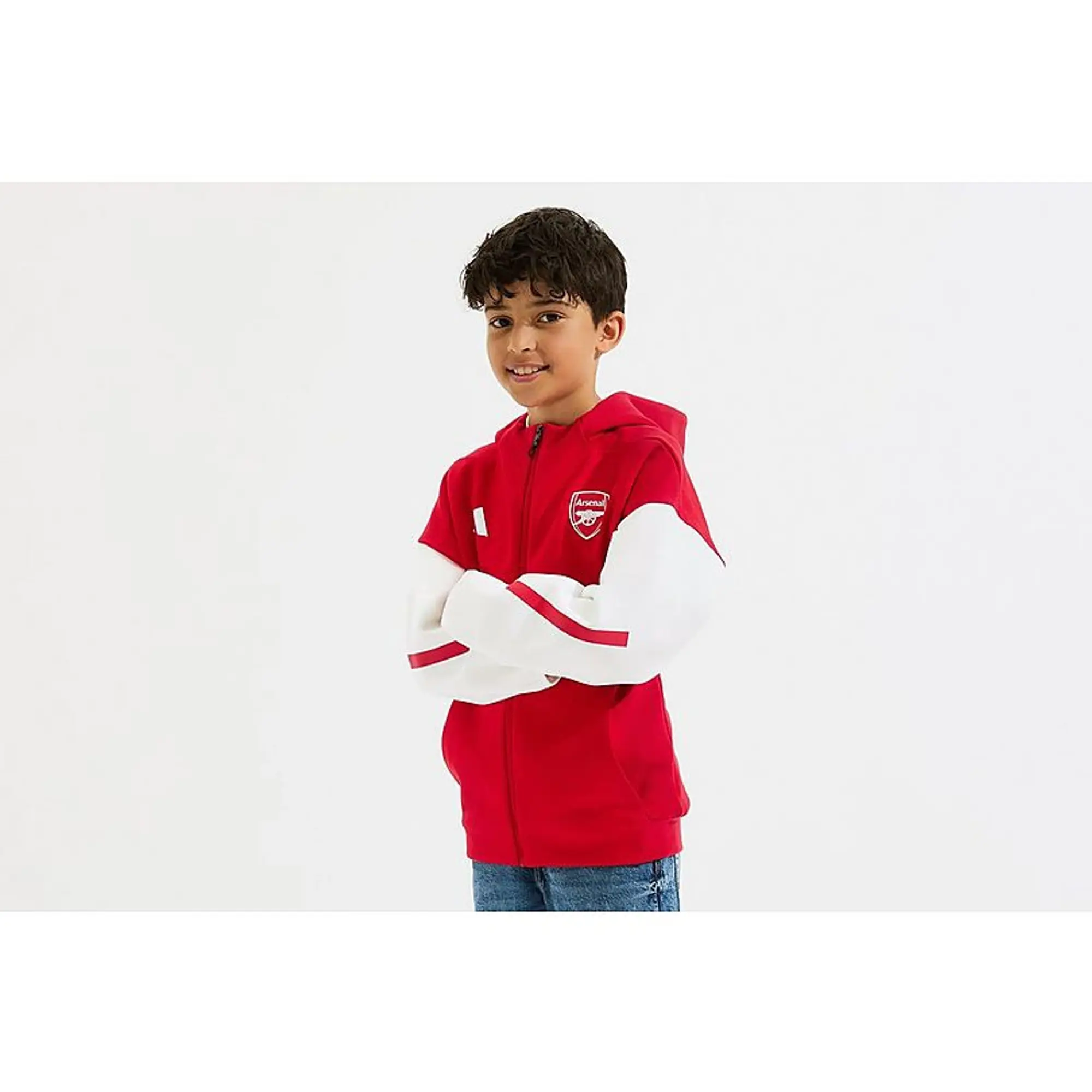 Arsenal adidas Kids 25/26 Home Anthem Jacket, Multicolor