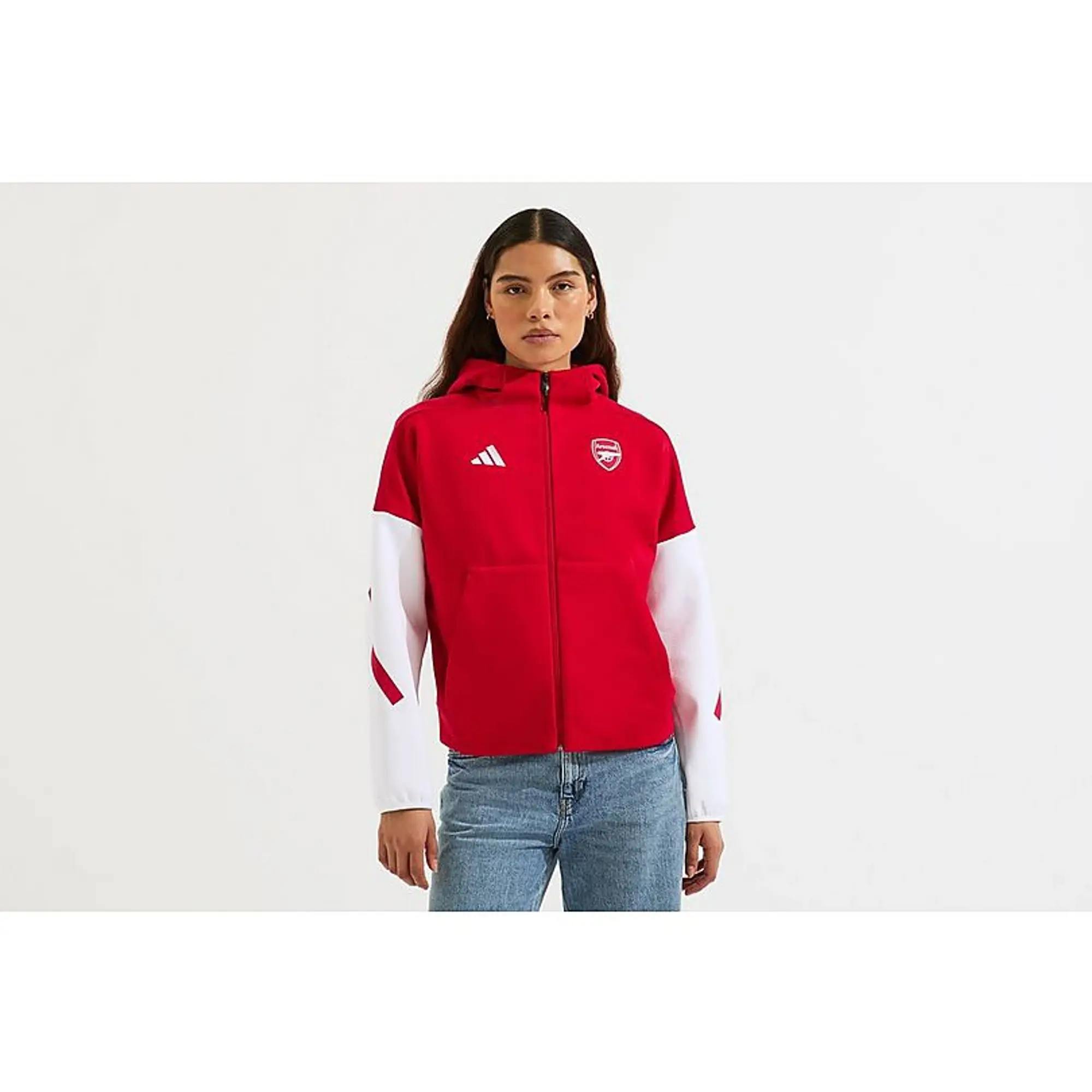 Arsenal adidas Womens 25/26 Home Anthem Jacket, Multicolor