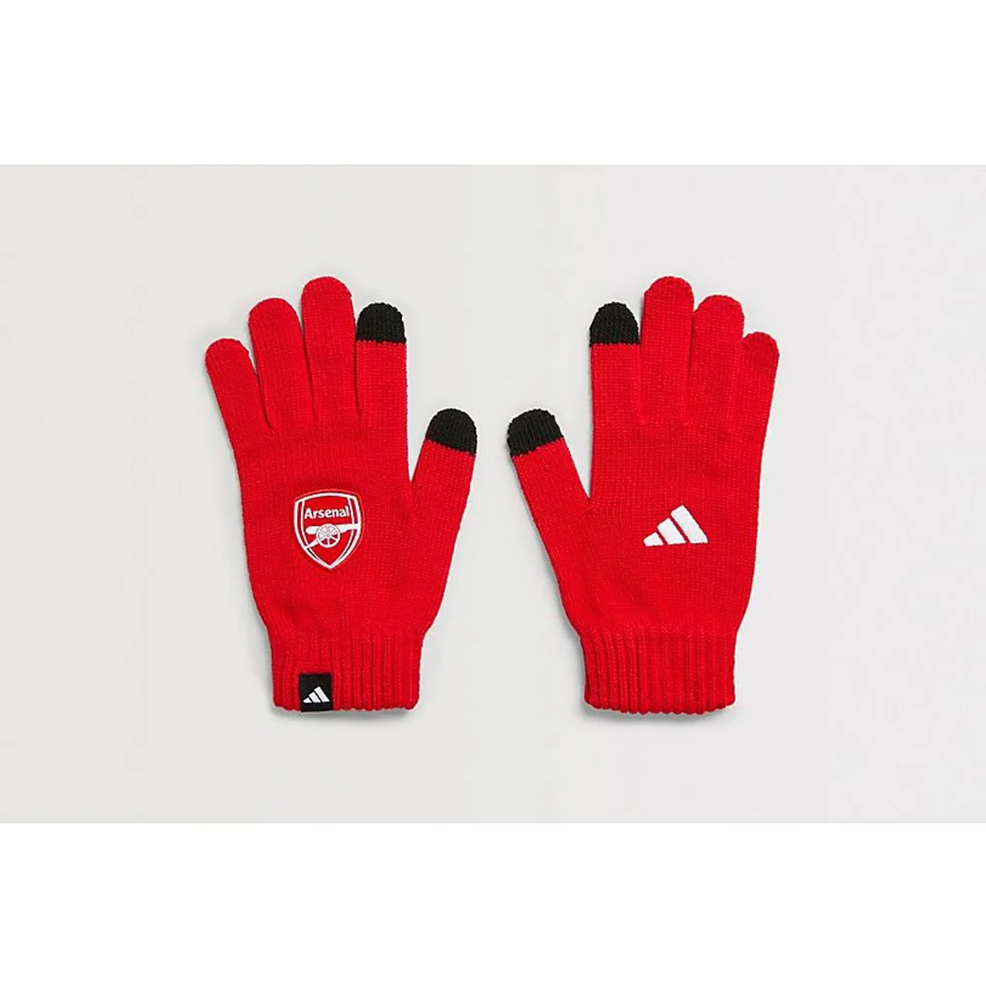 Arsenal adidas 25/26 Home Knitted Gloves, Multicolor