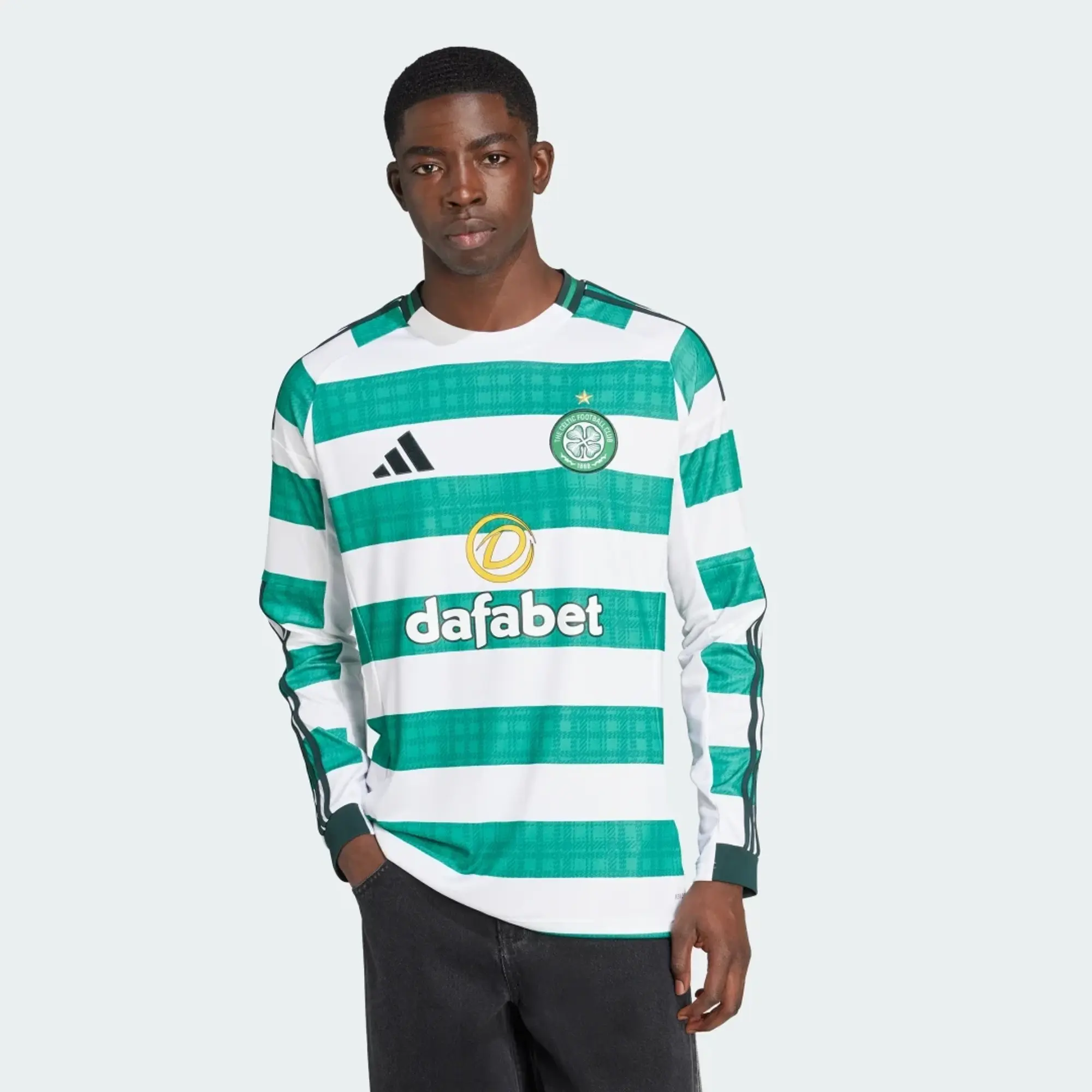 adidas Celtic FC 25/26 Long Sleeve Home Jersey