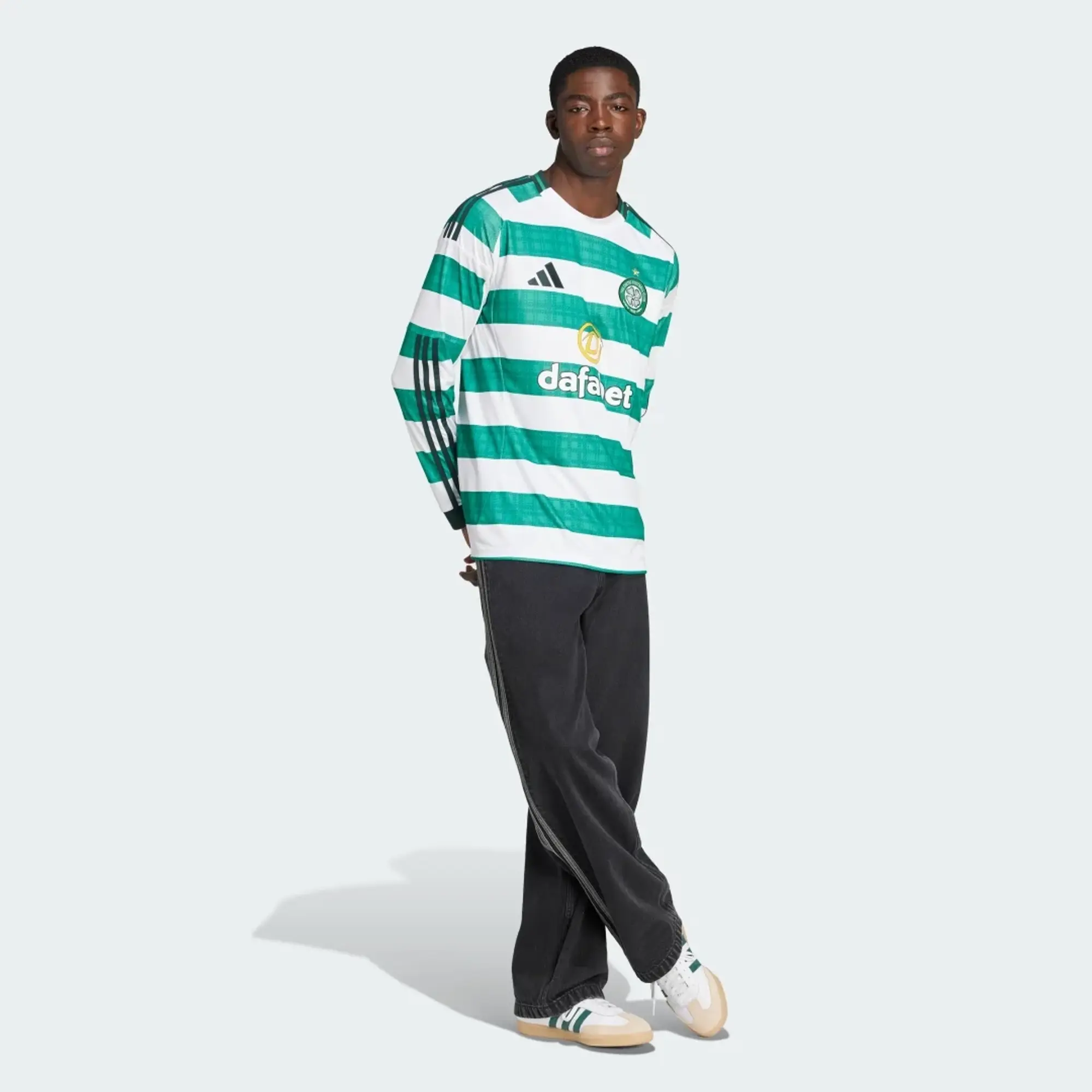 adidas Celtic FC 25/26 Long Sleeve Home Jersey
