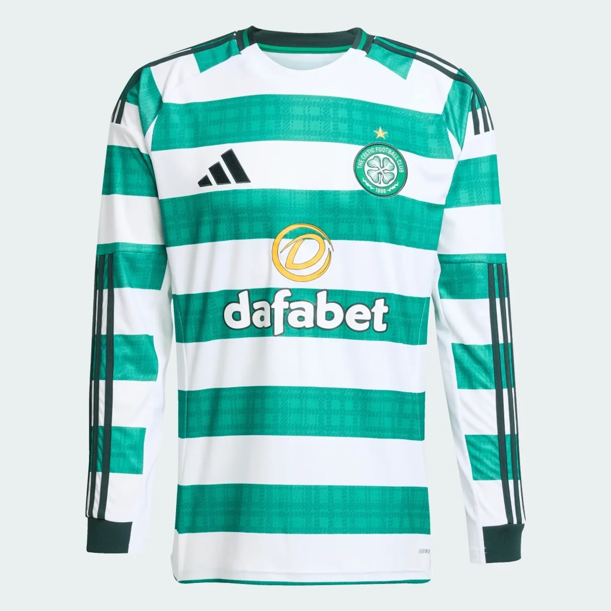 adidas Celtic FC 25/26 Long Sleeve Home Jersey