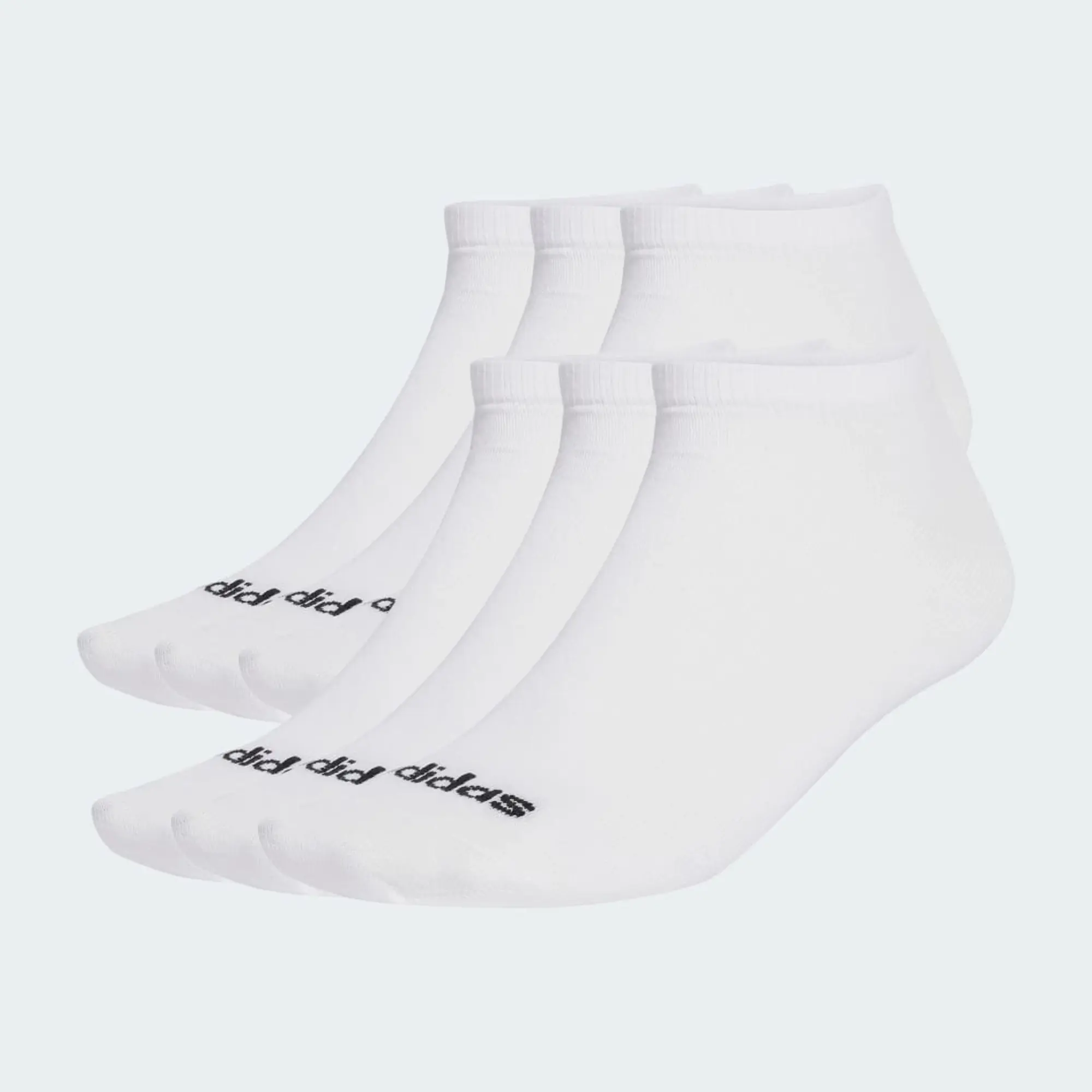 adidas Linear Crew Socks Cushioned Socks 6 Pair Pack
