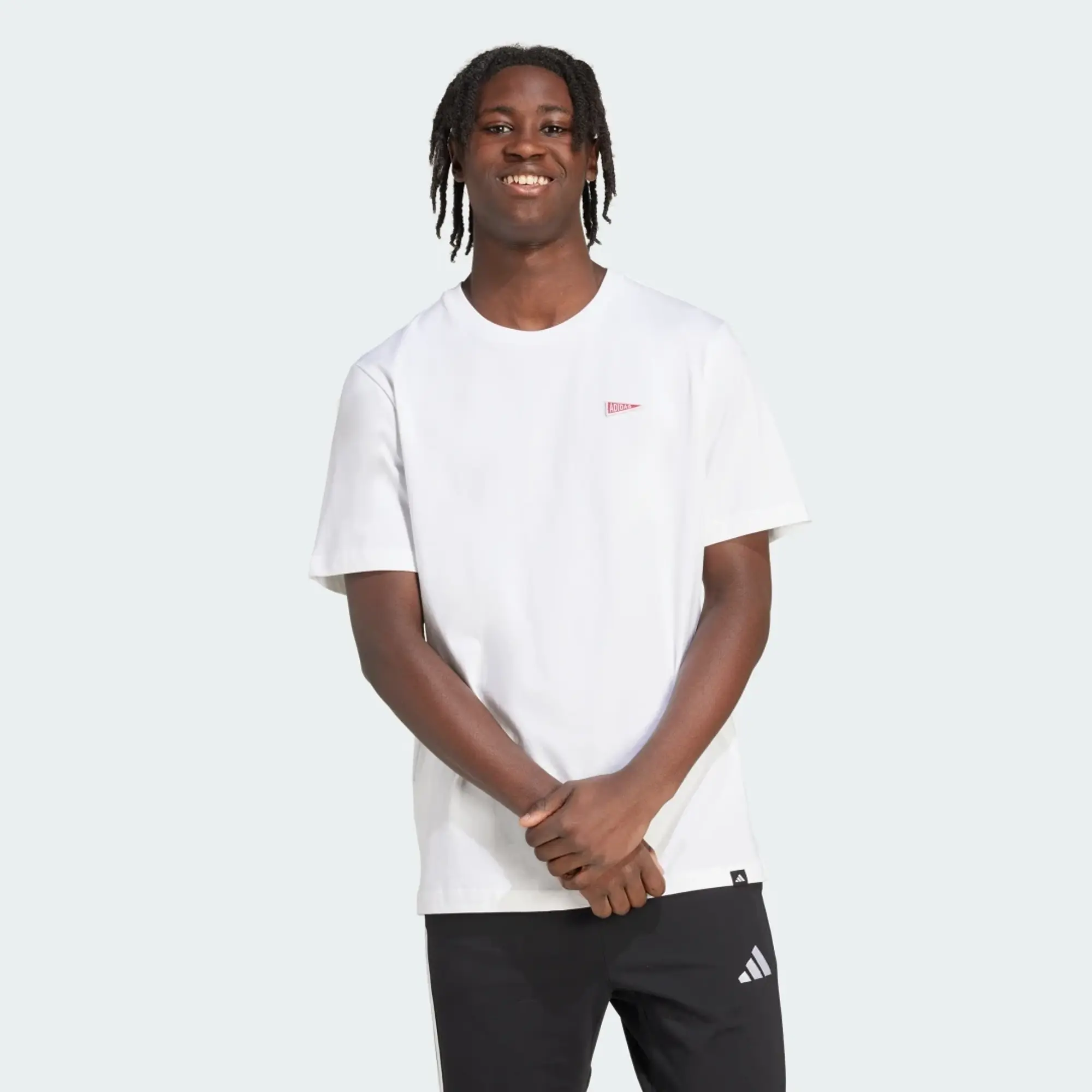 adidas Pennant Trim Graphic T-Shirt