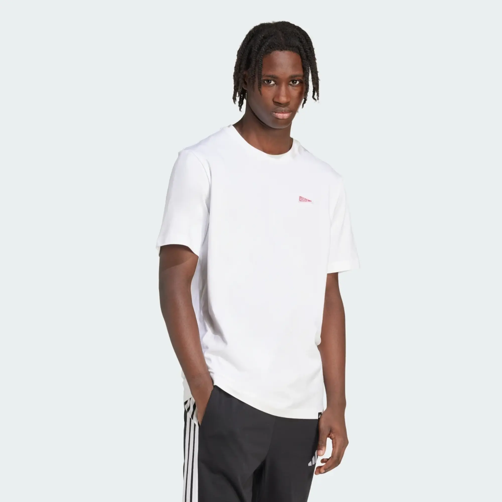 adidas Pennant Trim Graphic T-Shirt
