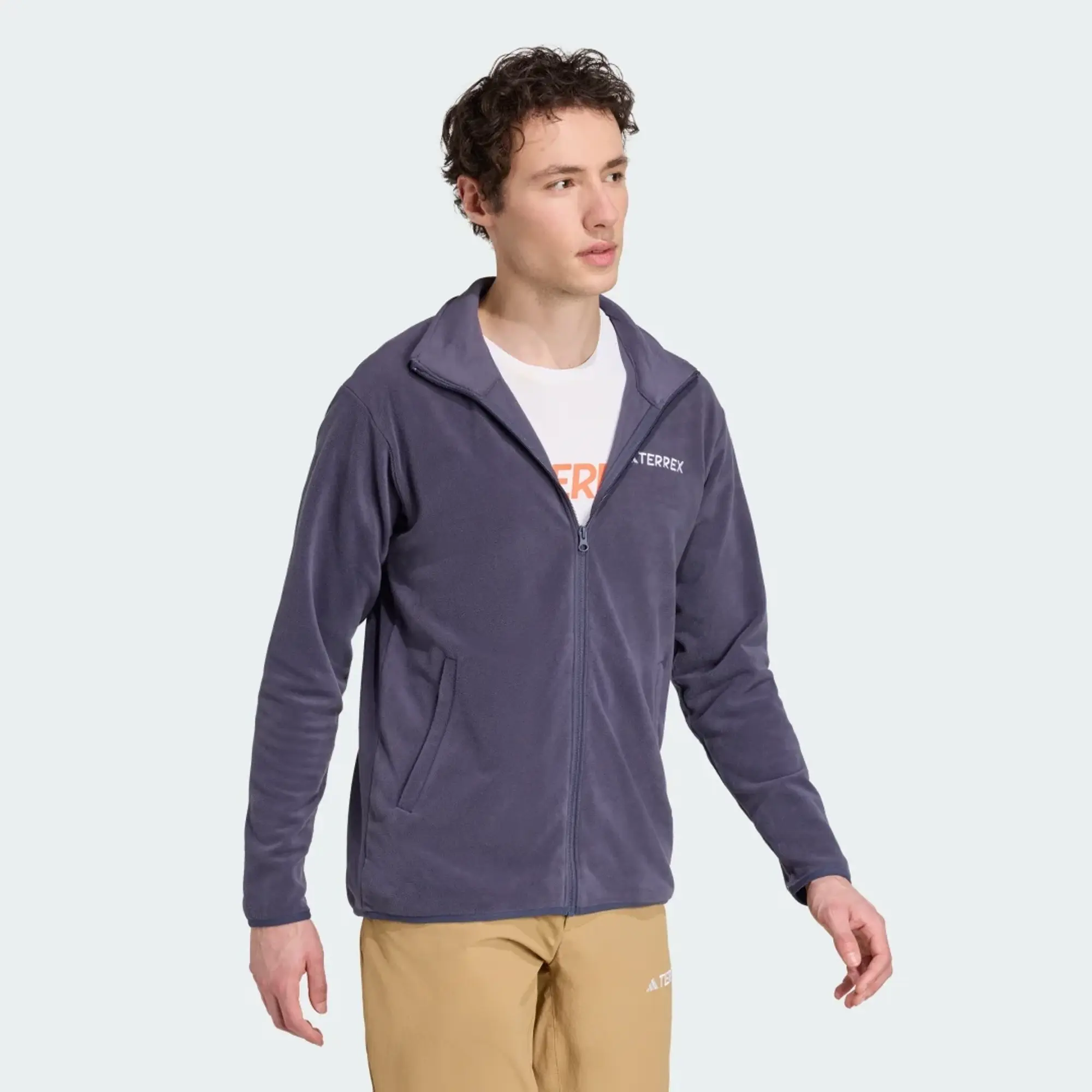 adidas Multi Essentials Full-Zip Fleece Jacket