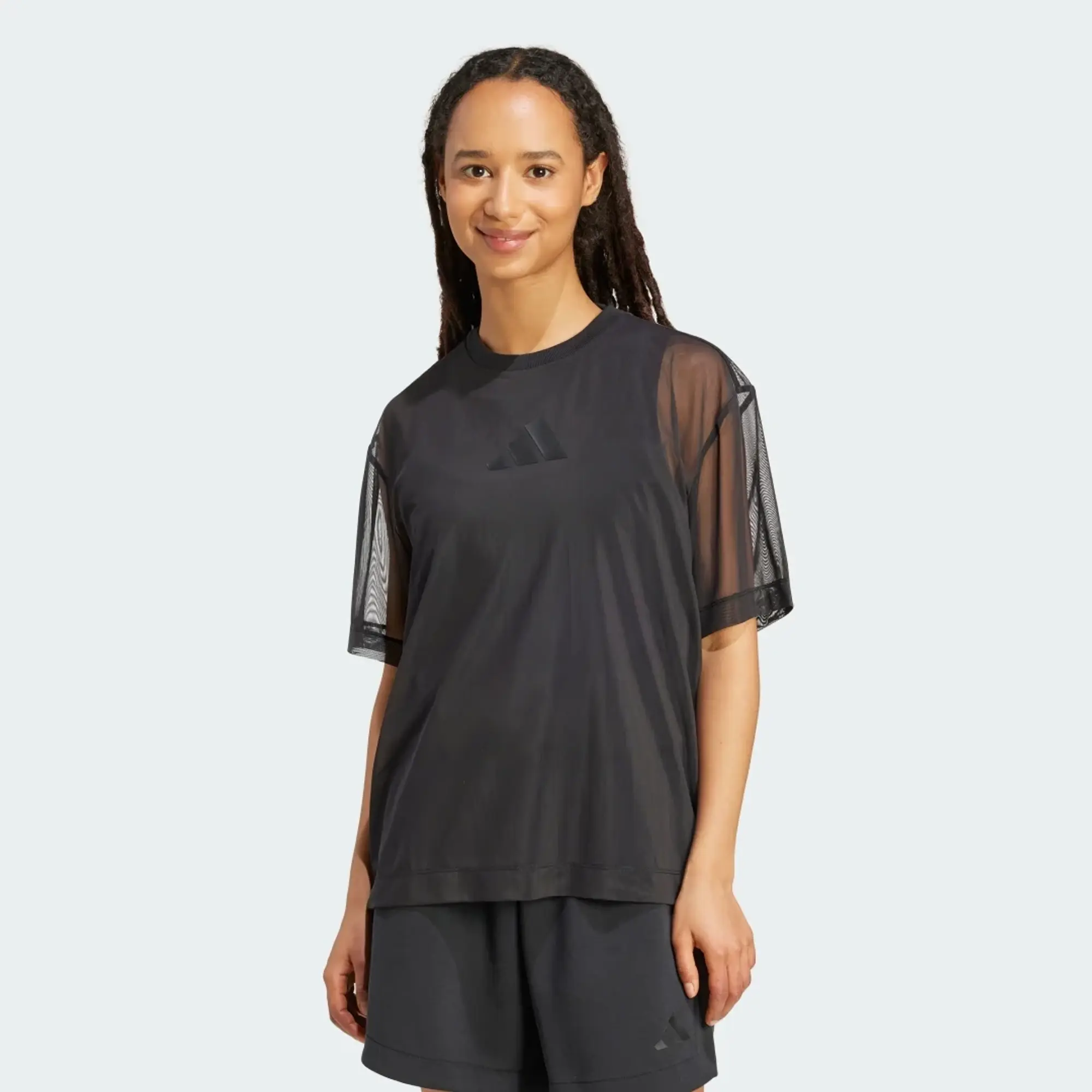 adidas ALL SZN Soft Lux Mesh T-Shirt