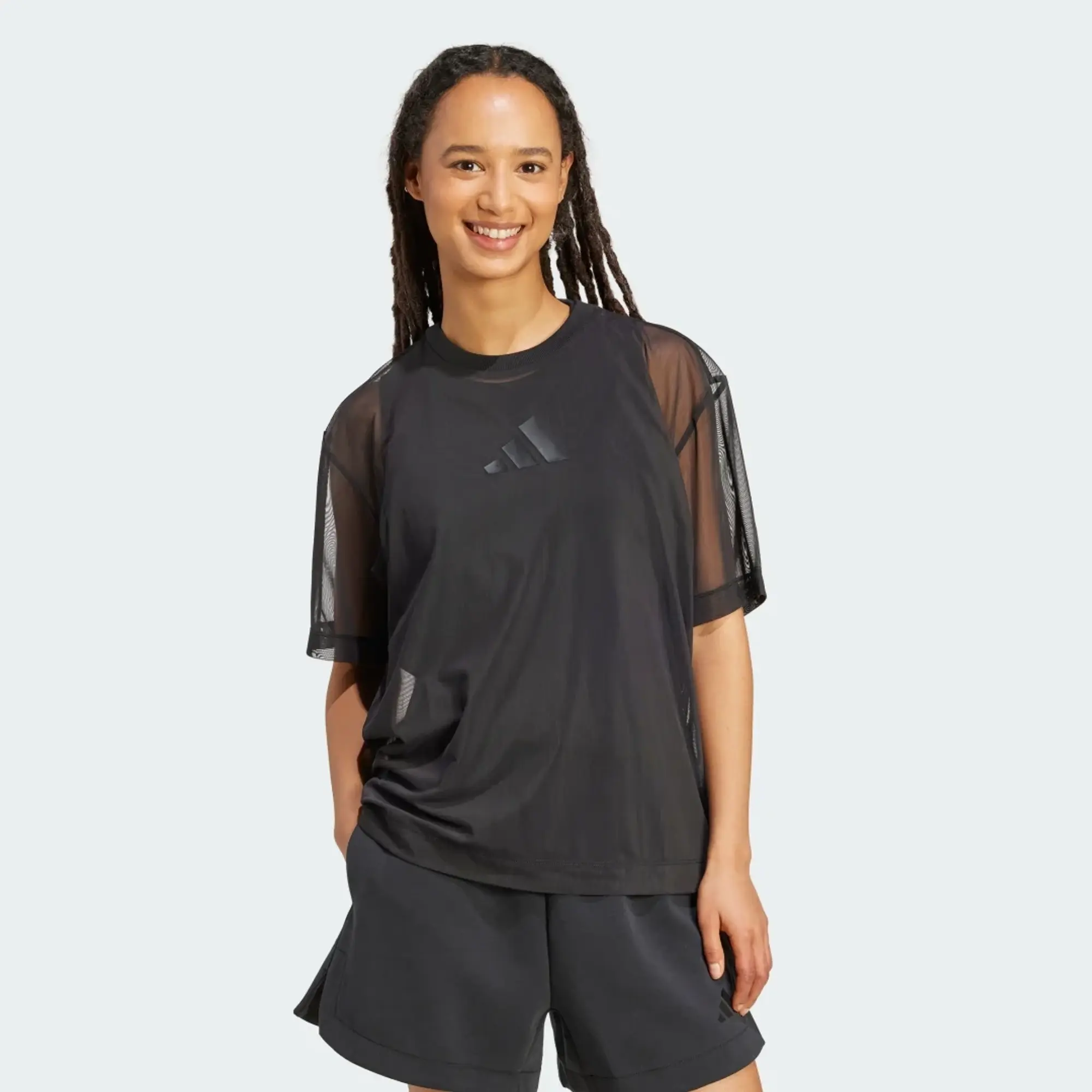 adidas ALL SZN Soft Lux Mesh T-Shirt