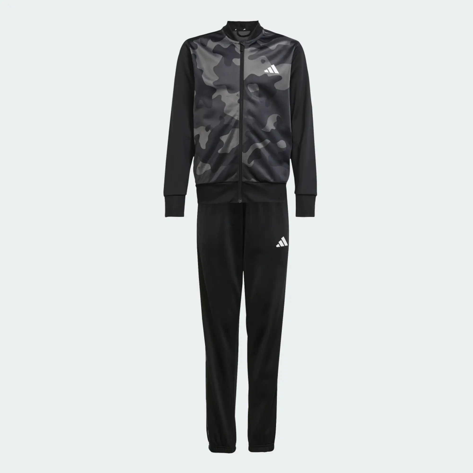 adidas Seasonal Essential Kids Camouflage Tricot 3-Stripes All Over Printed Track Suit