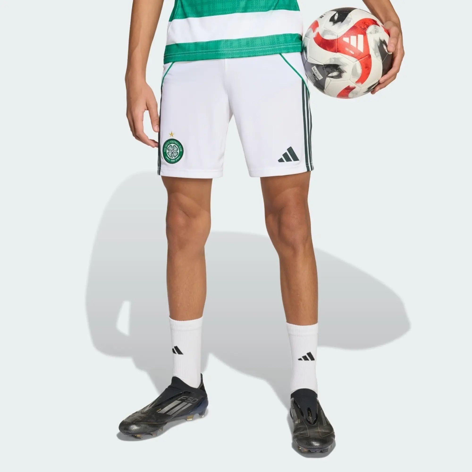 adidas Celtic FC 25/26 Home Shorts Kids