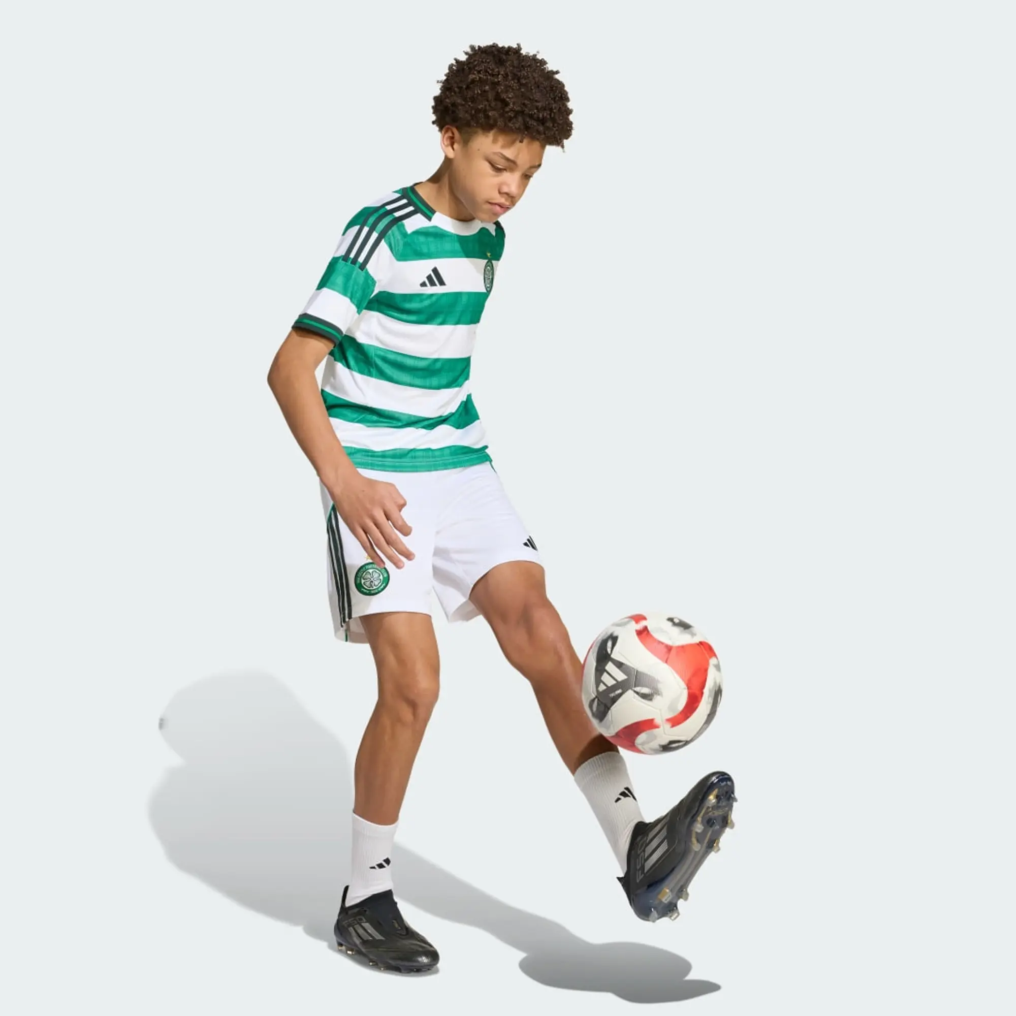 adidas Celtic FC 25/26 Home Shorts Kids